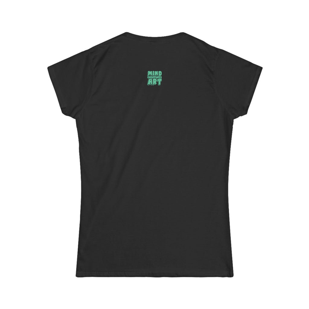 Davy Jones (Electric Teal) Women's Softstyle Tee