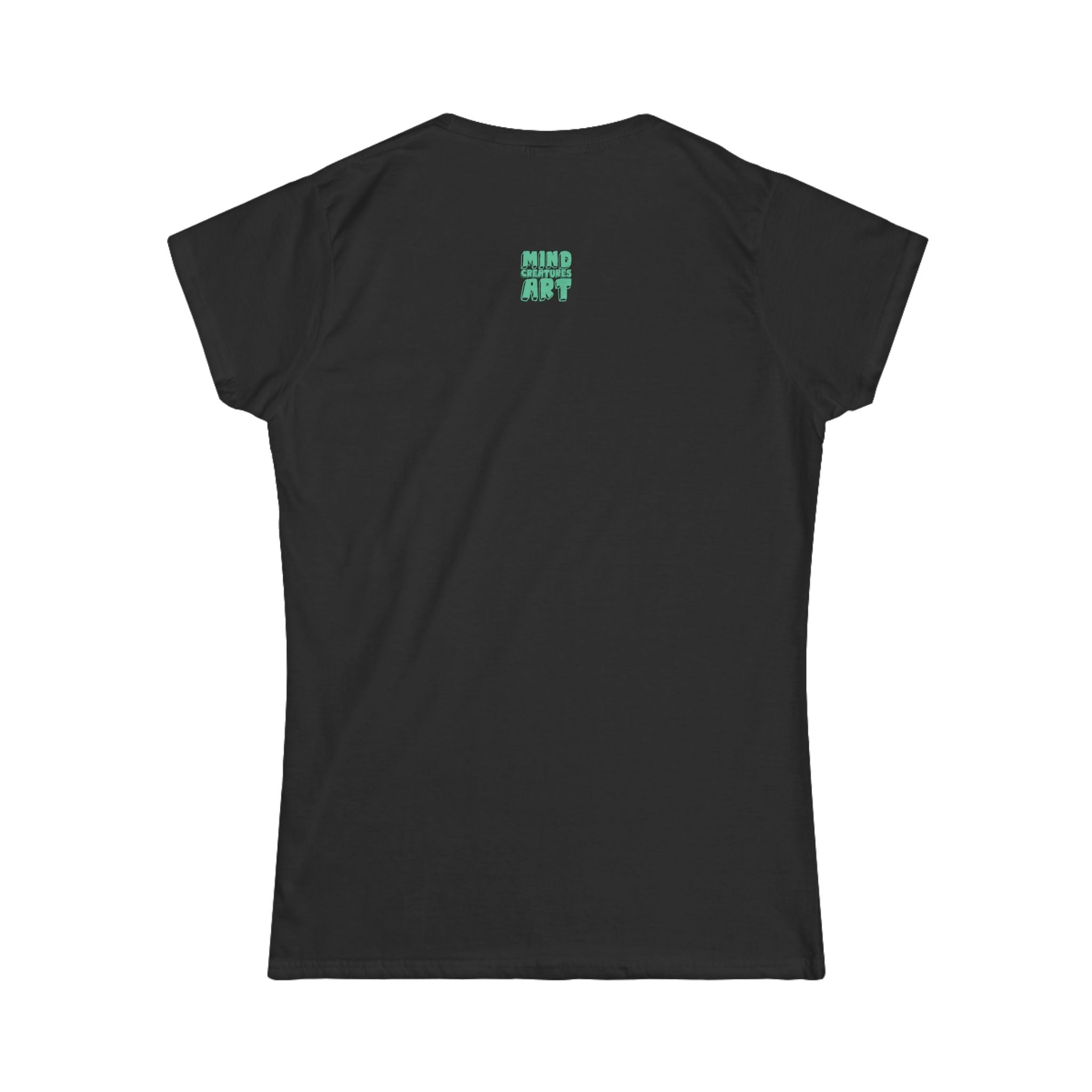 Davy Jones (Electric Teal) Women's Softstyle Tee