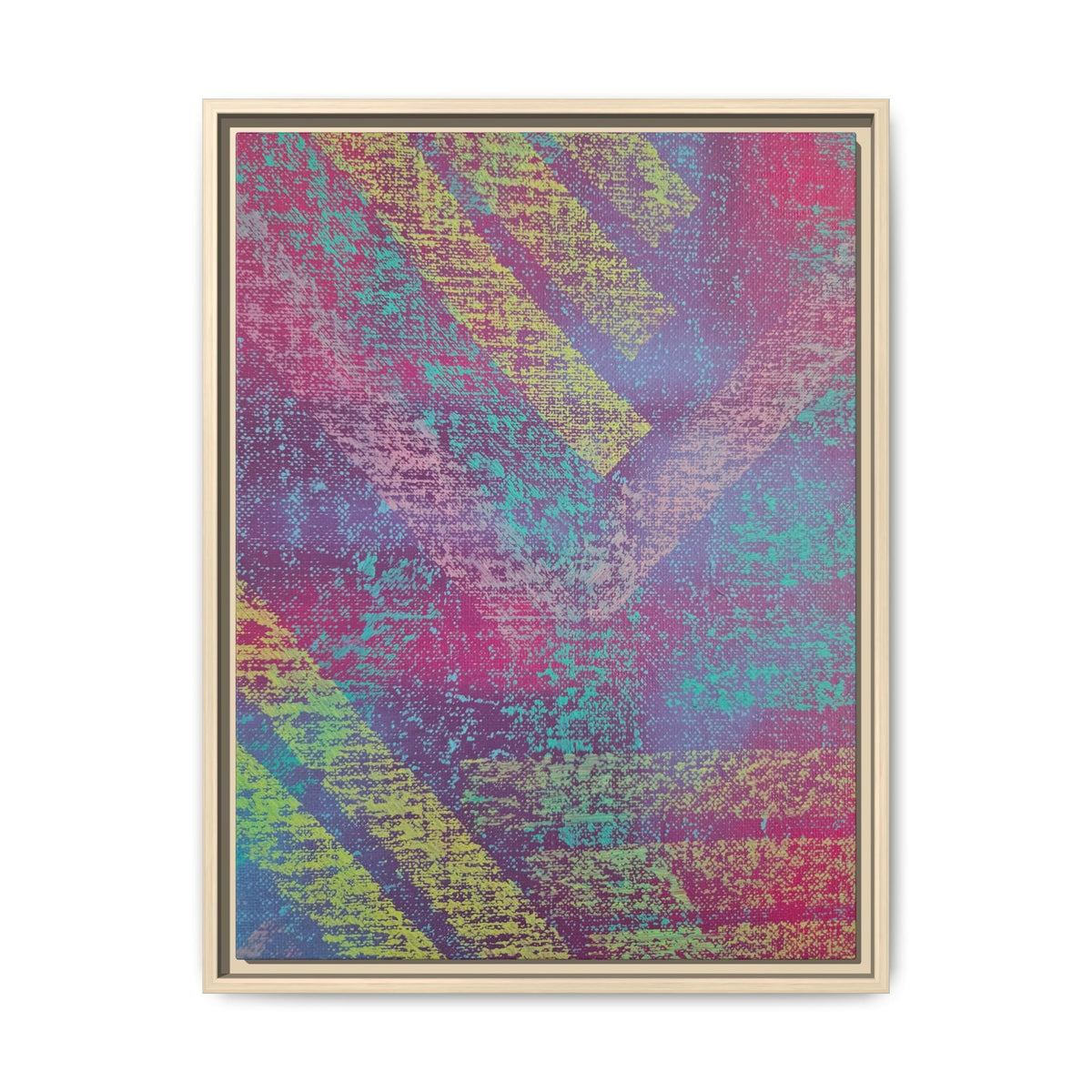 Construct Matte Canvas, Framed