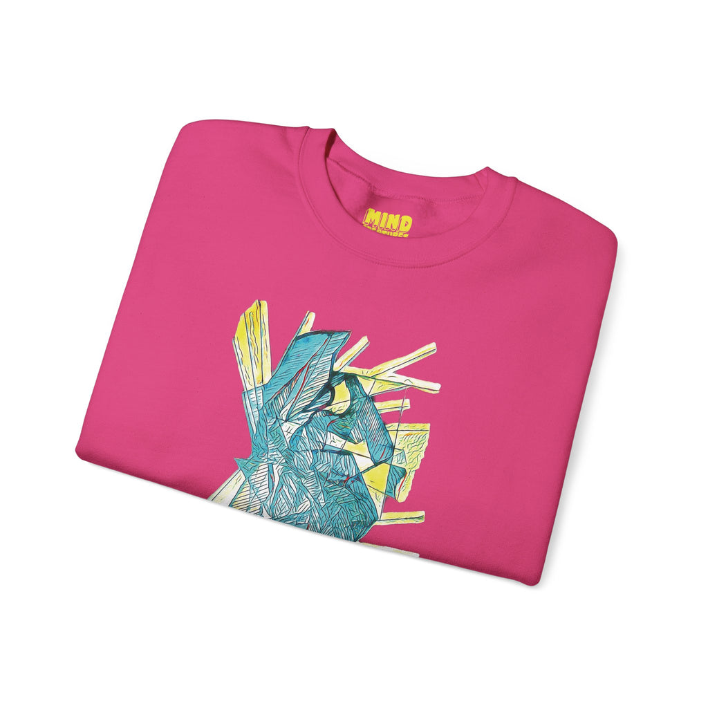 Lightspeed (Aqua) Unisex Heavy Blend™ Crewneck Sweatshirt