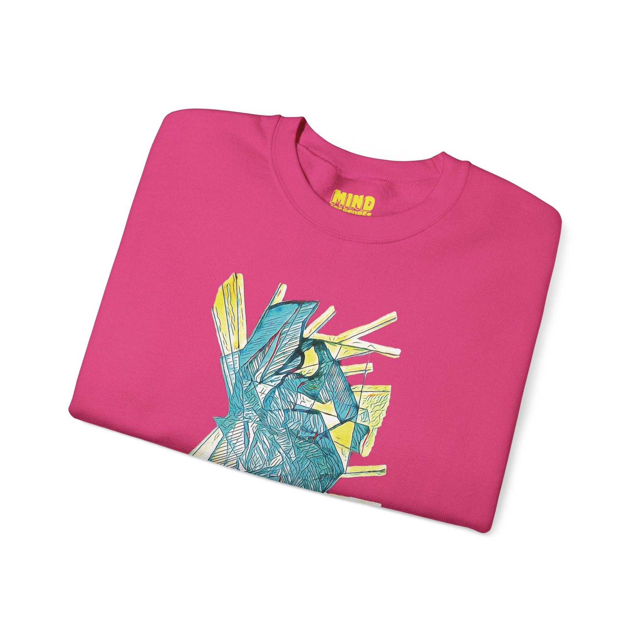 Lightspeed (Aqua) Unisex Heavy Blend™ Crewneck Sweatshirt