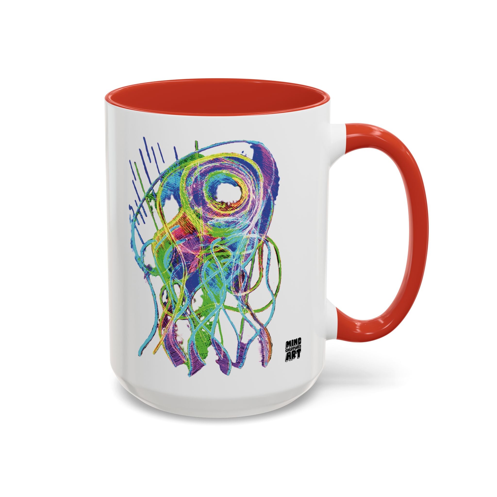 Jelly Jam (Neon) Accent Coffee Mug (11oz, 15oz)
