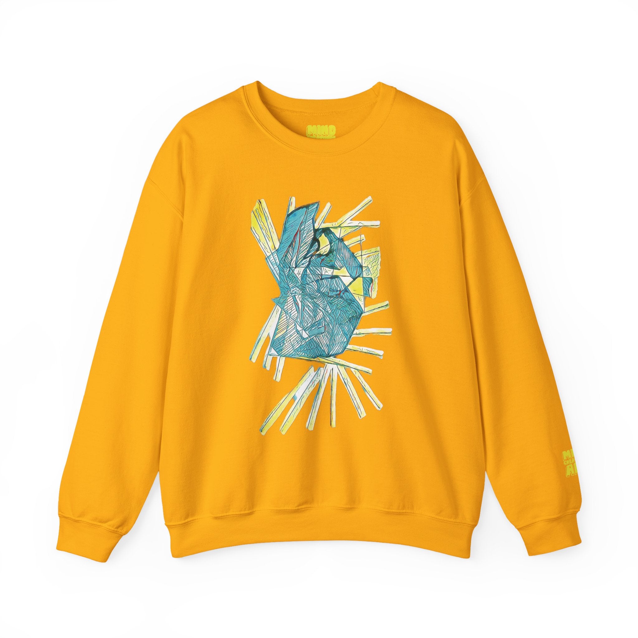 Lightspeed (Aqua) Unisex Heavy Blend™ Crewneck Sweatshirt