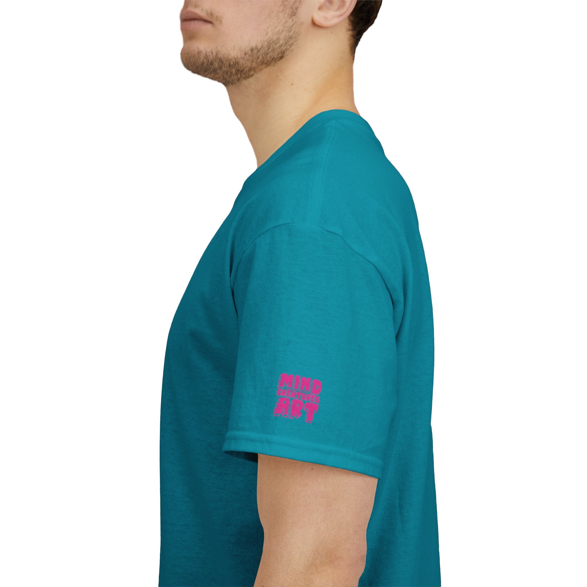 Cheshire (Pink & Green) Unisex Heavy Cotton Tee