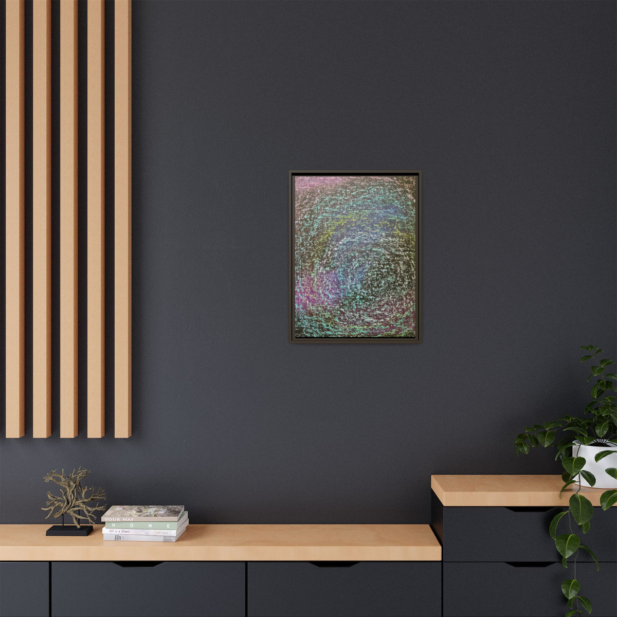 Spark Matte Canvas, Framed