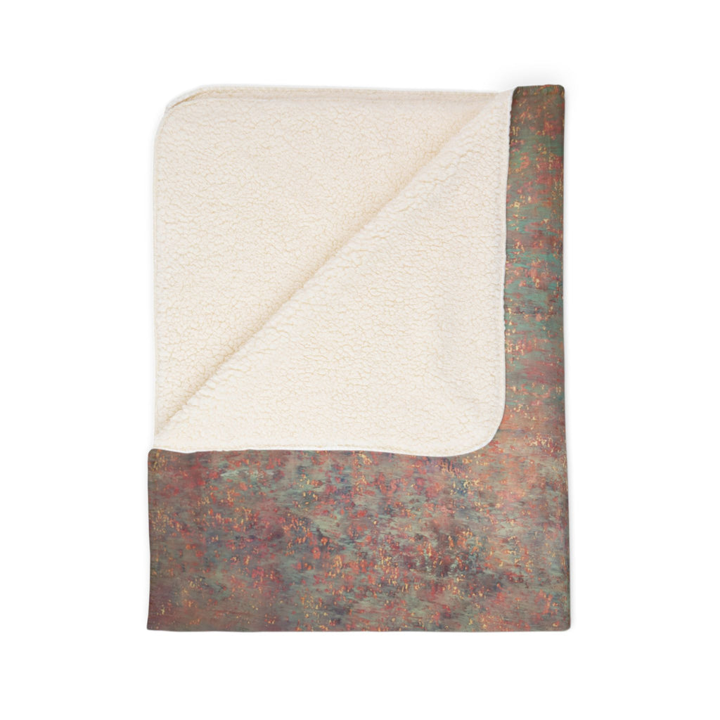 Hourglass Fleece Sherpa Blanket