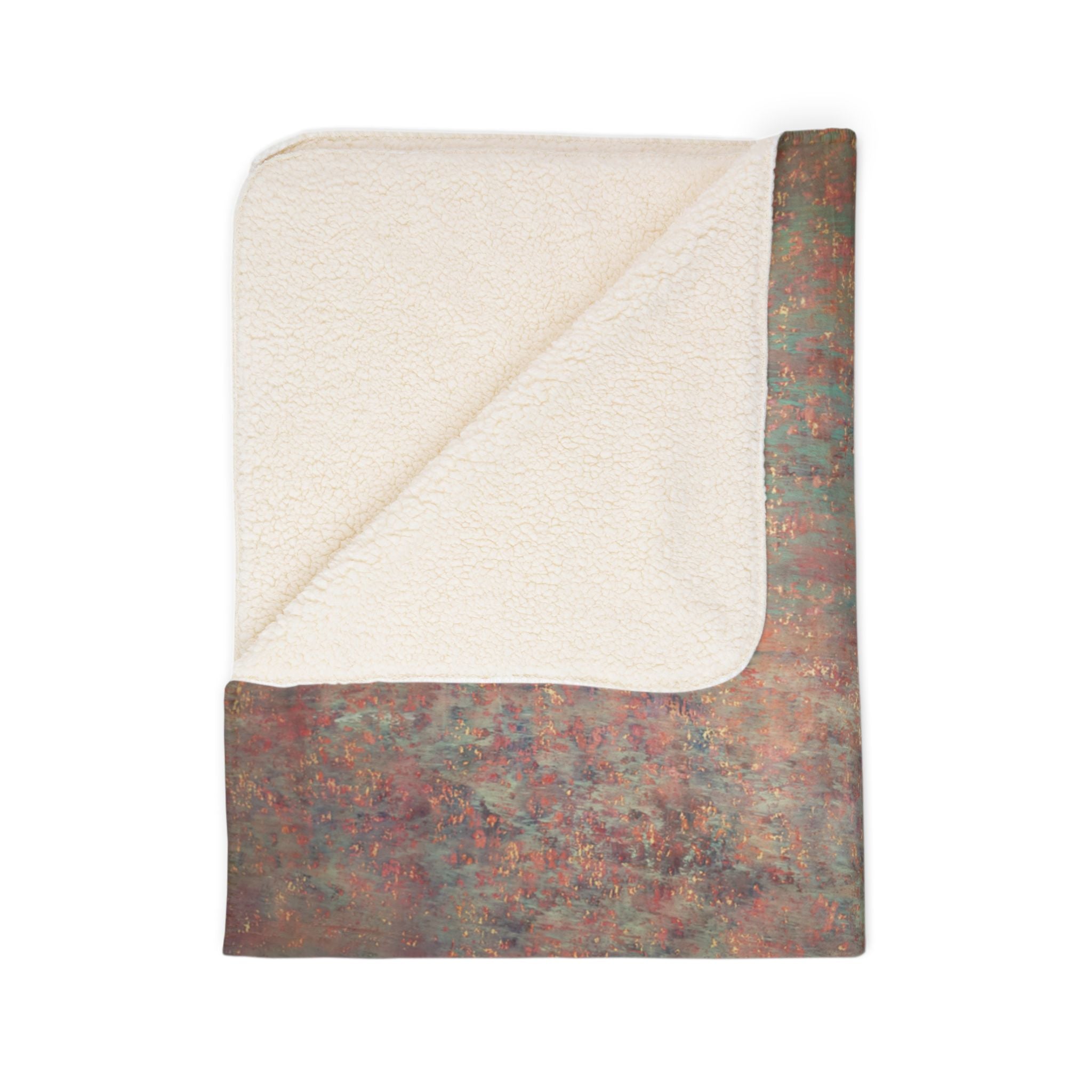 Hourglass Fleece Sherpa Blanket