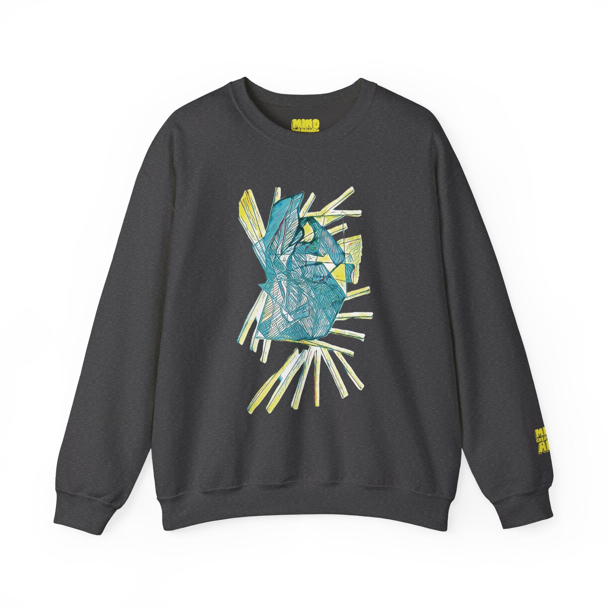 Lightspeed (Aqua) Unisex Heavy Blend™ Crewneck Sweatshirt