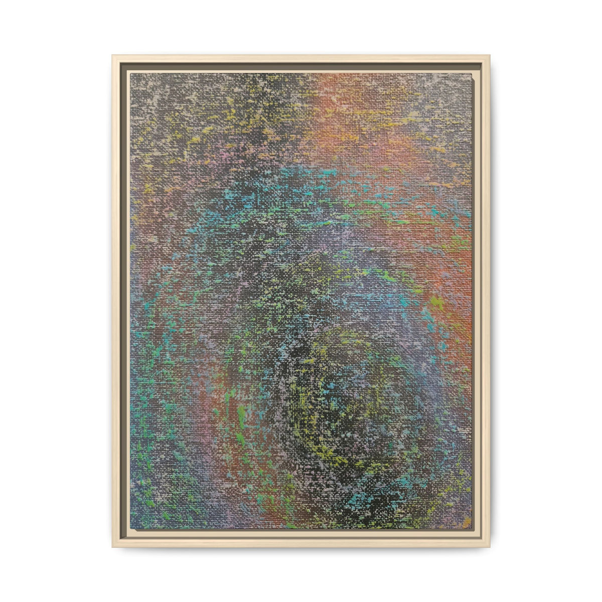 Iridescent Matte Canvas, Framed