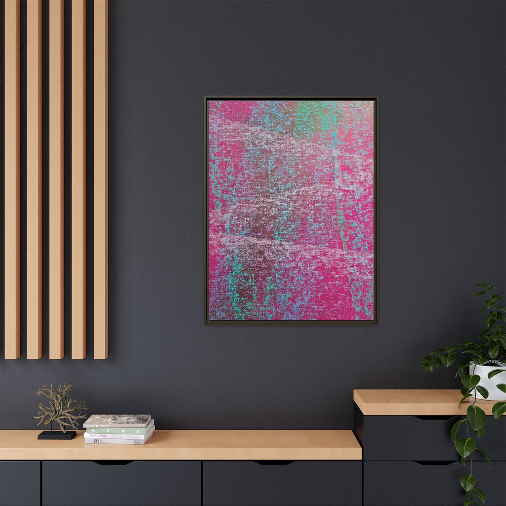 Hazy (V2) Matte Canvas, Framed