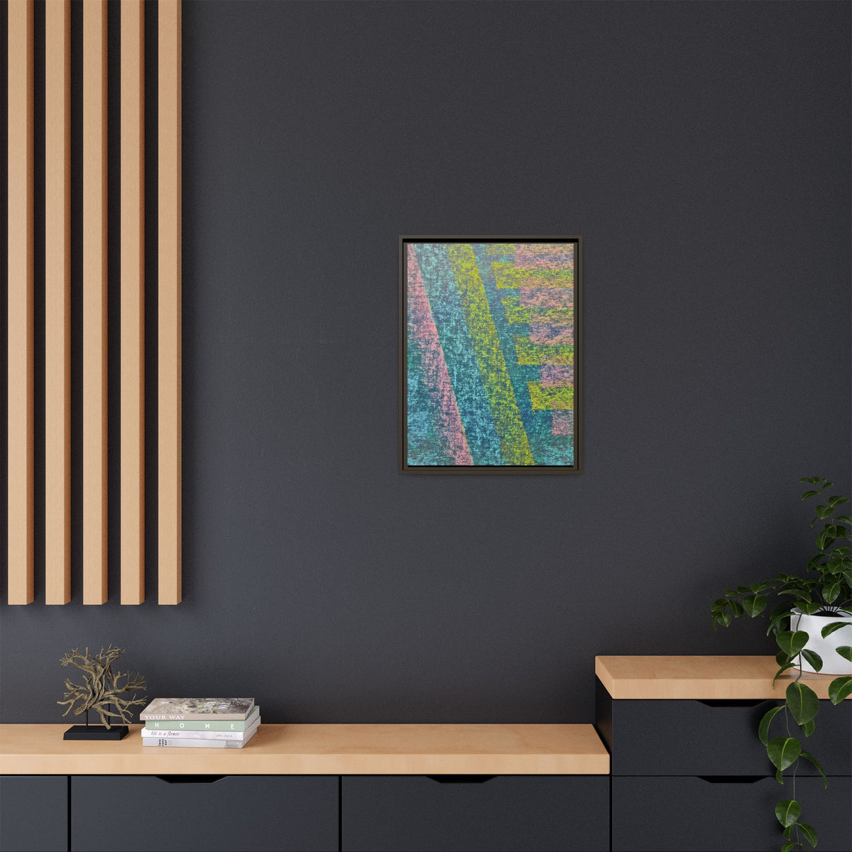 Steady Matte Canvas, Framed