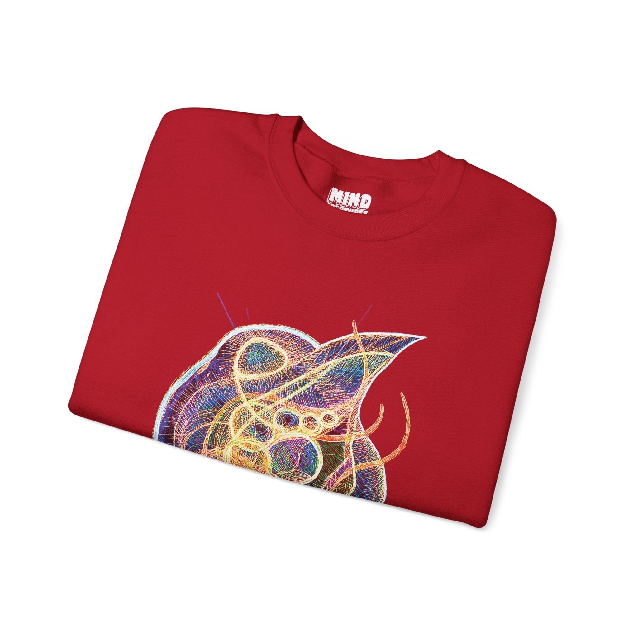 Renewal (Electric Yellow & Purple) Unisex Heavy Blend™ Crewneck Sweatshirt