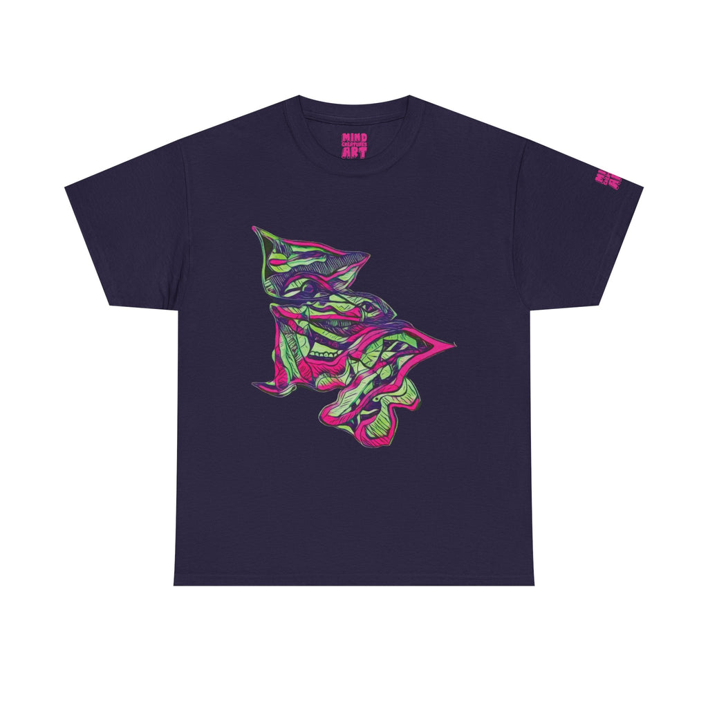 Cheshire (Pink & Green) Unisex Heavy Cotton Tee