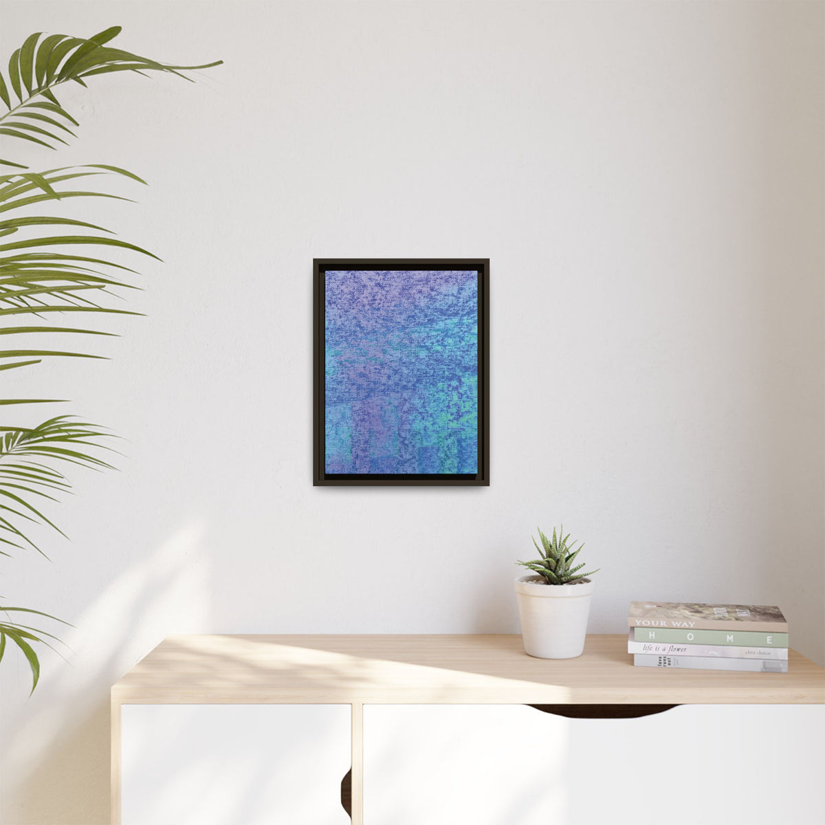 Oceanic (V2) Matte Canvas, Framed