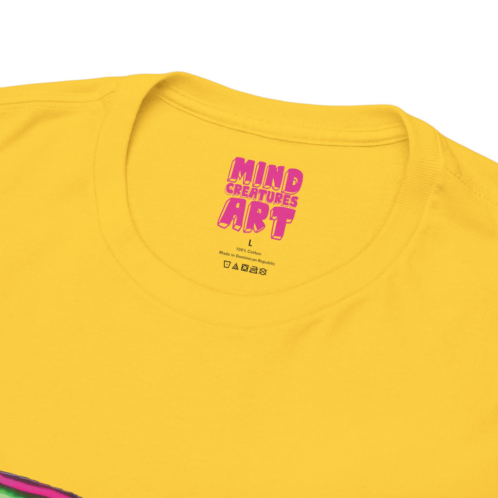 Cheshire (Pink & Green) Unisex Heavy Cotton Tee