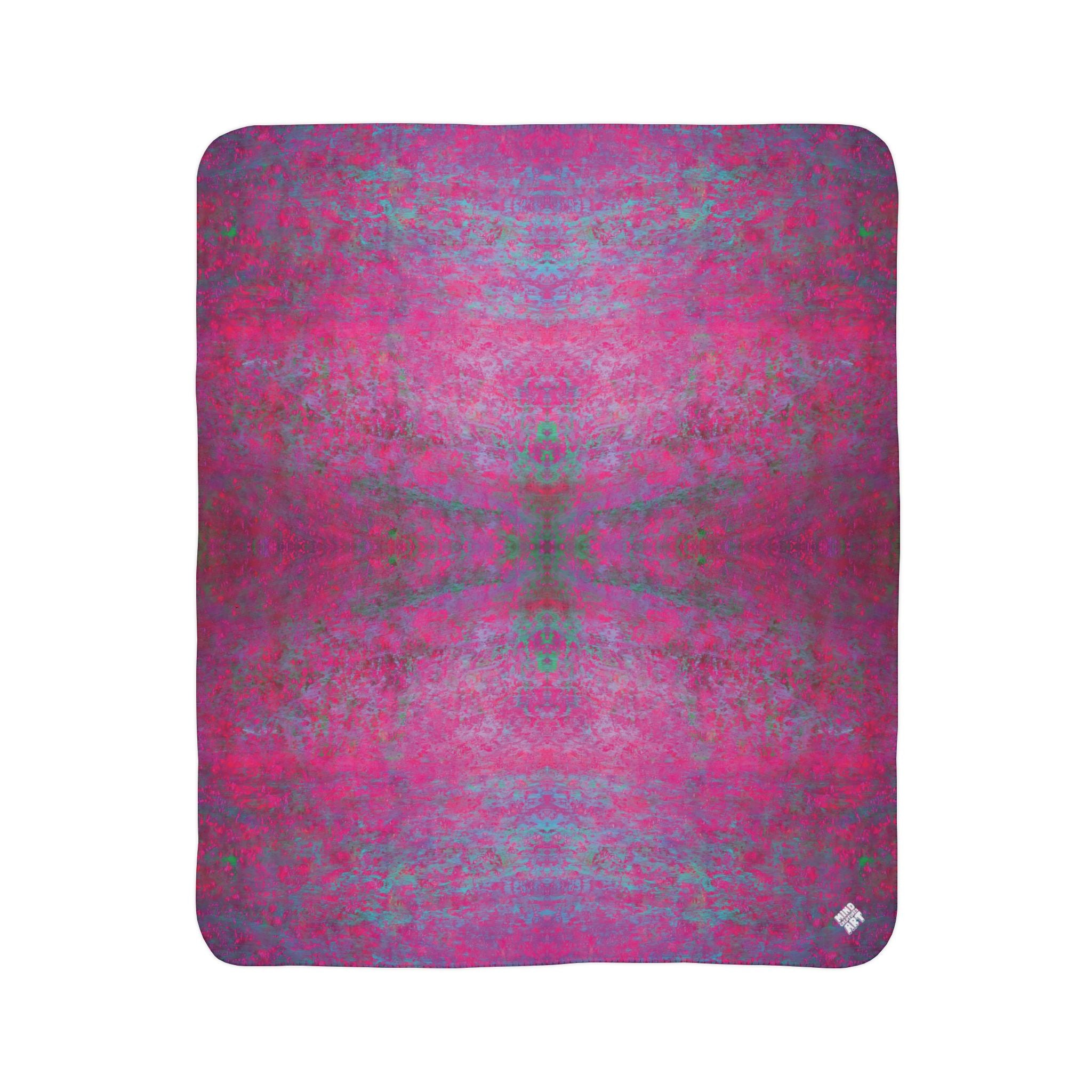 Hourglass (V6) Fleece Sherpa Blanket