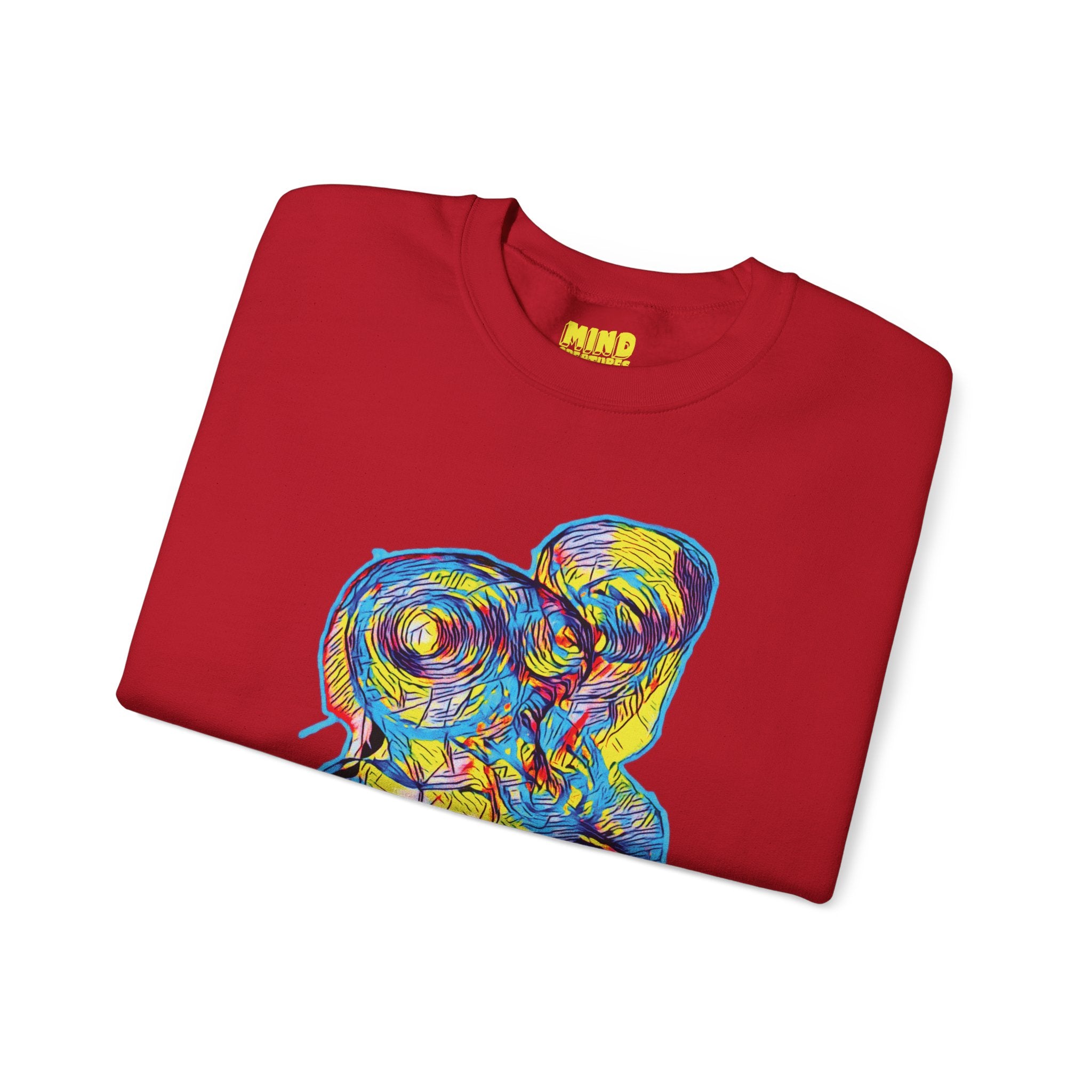 Curiosity (Neon) Unisex Heavy Blend™ Crewneck Sweatshirt