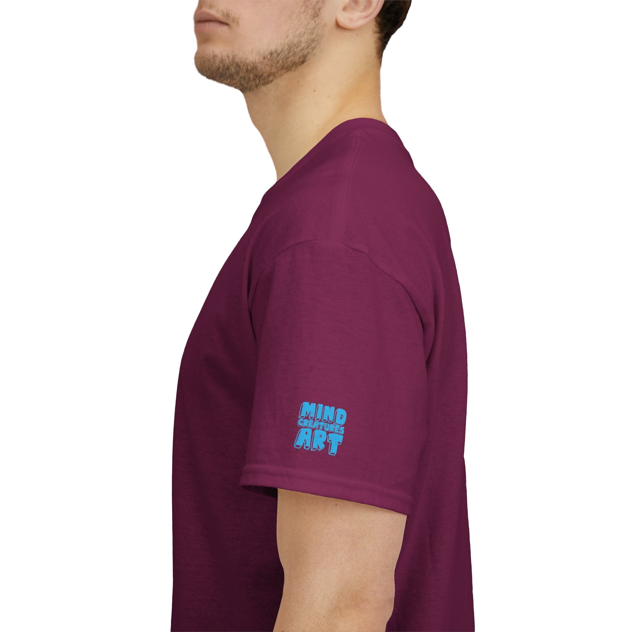 Cheshire (Blue & Yellow) Unisex Heavy Cotton Tee