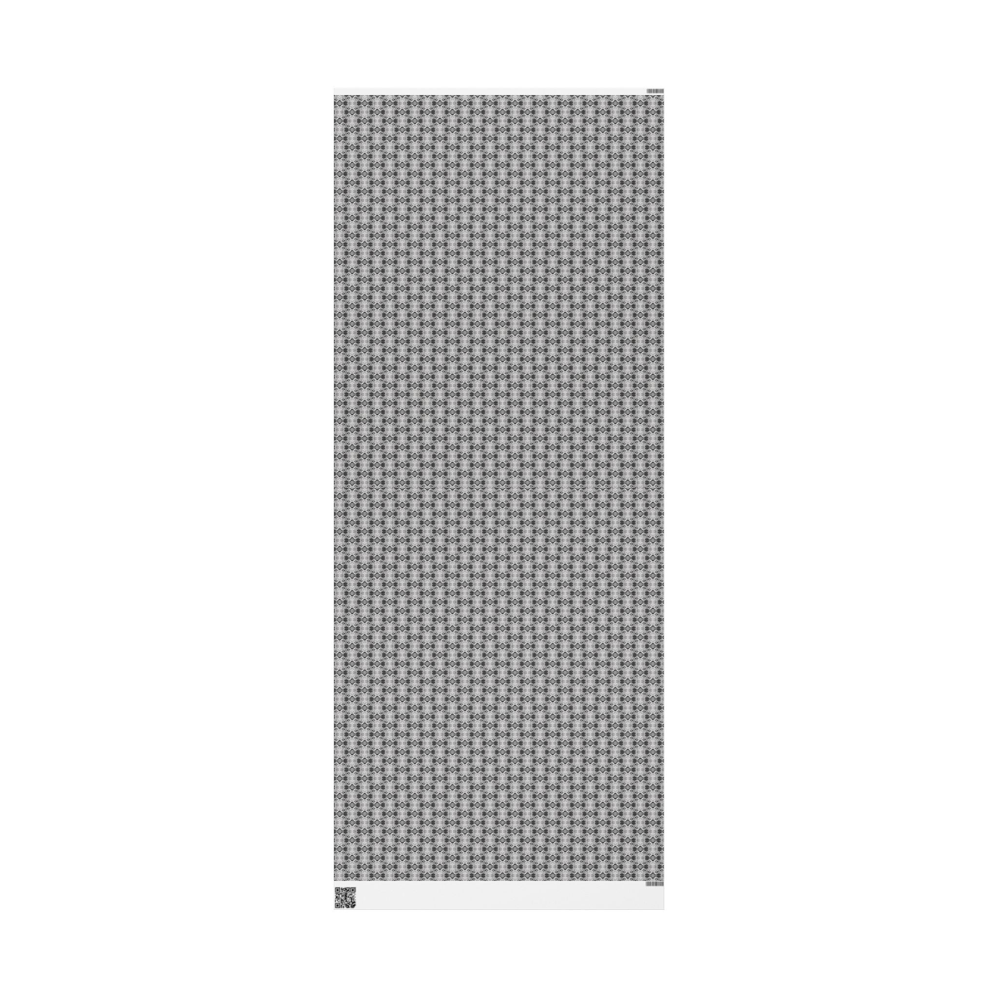 Love (Black, White Background) Heavy Wrapping Paper