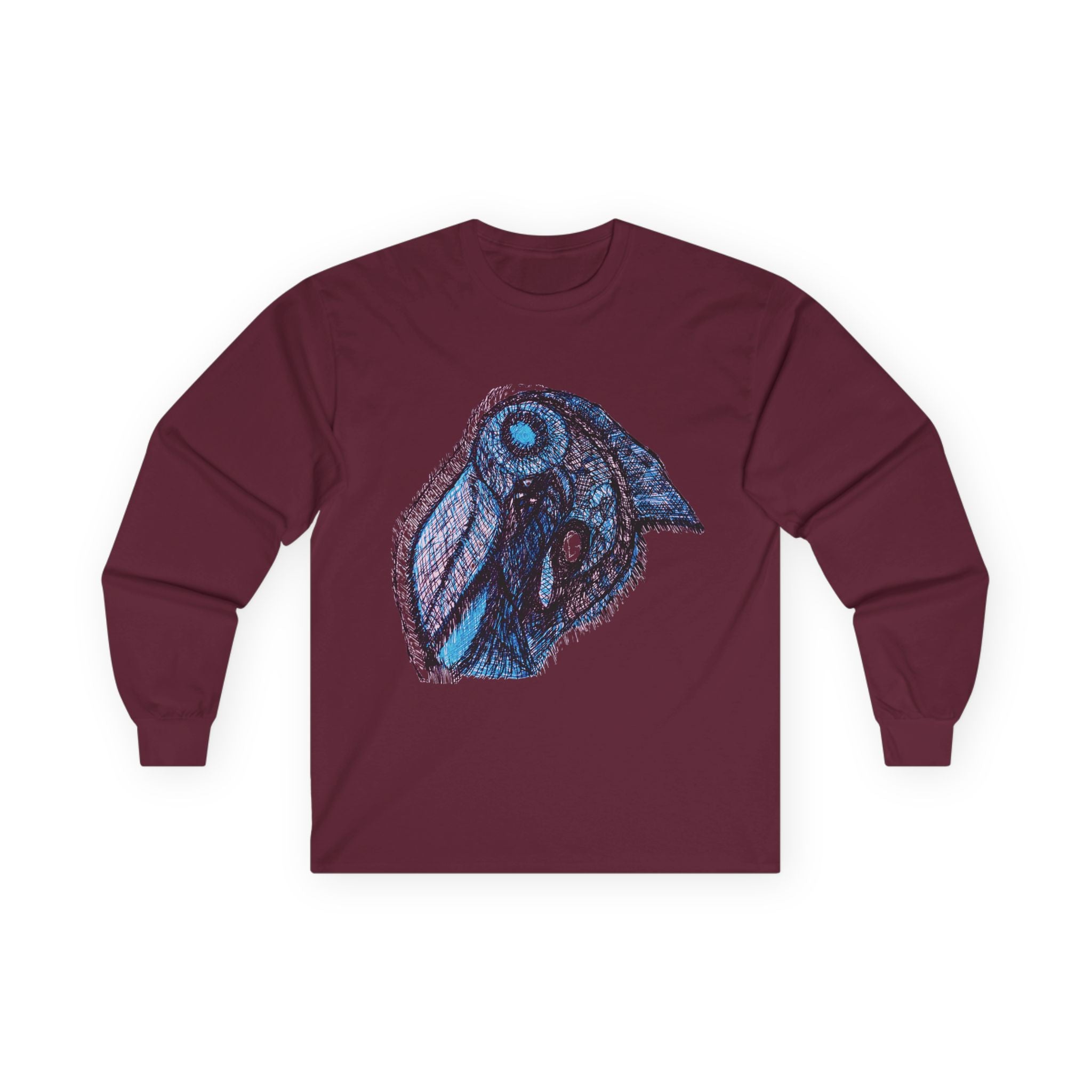 Who Are You? (Blue) Unisex Ultra Cotton Long Sleeve Tee