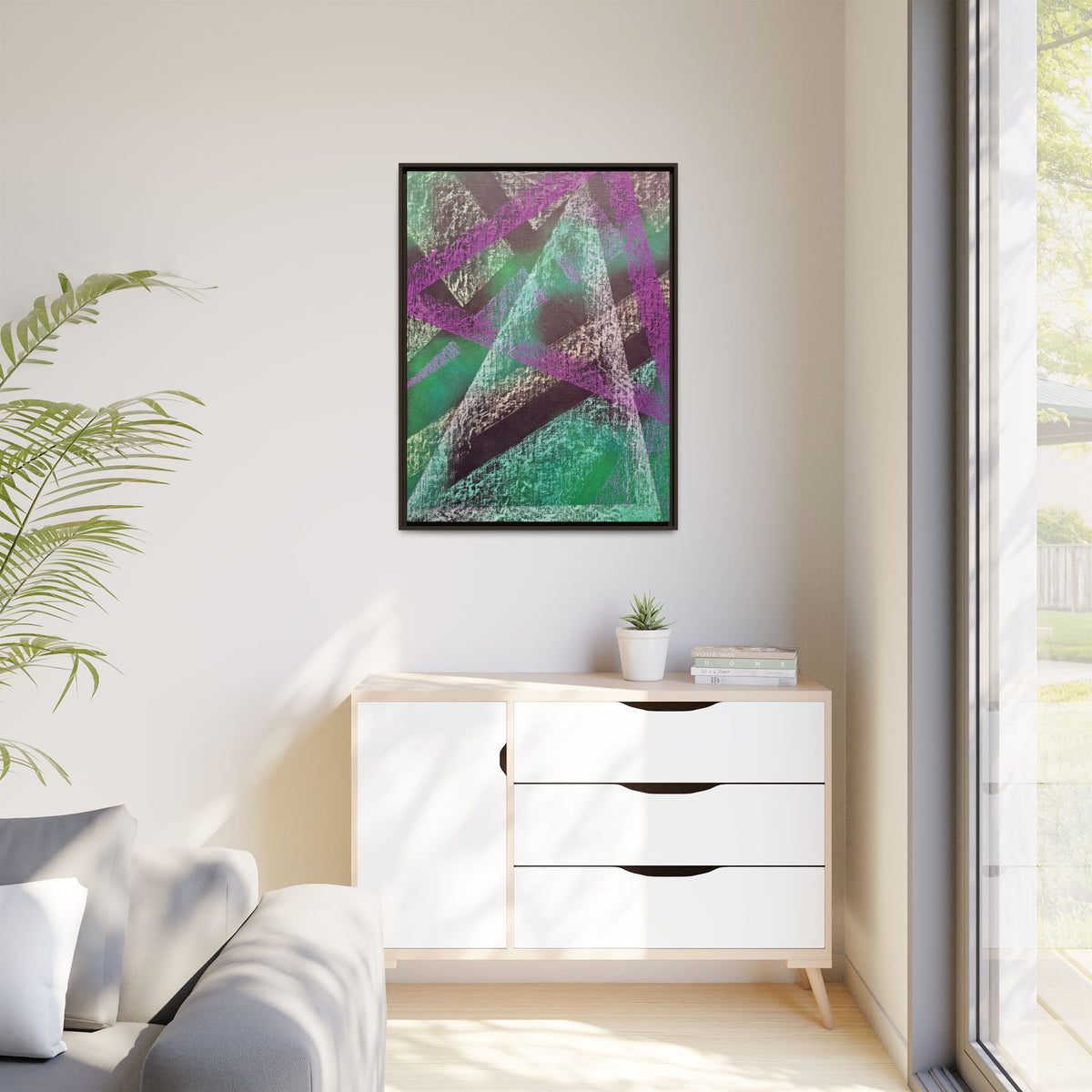 Believe (V3) Matte Canvas, Framed