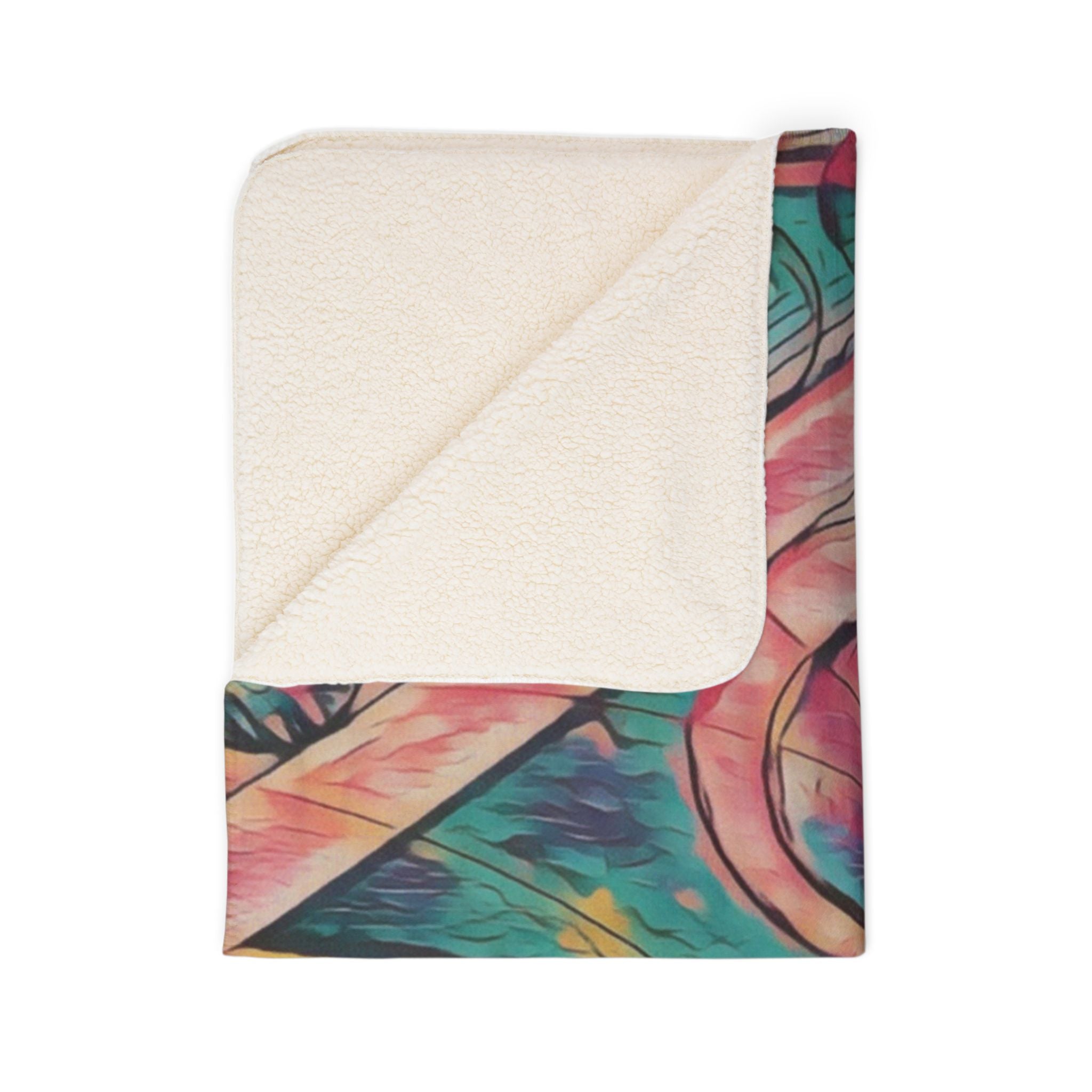 Love Fleece Sherpa Blanket