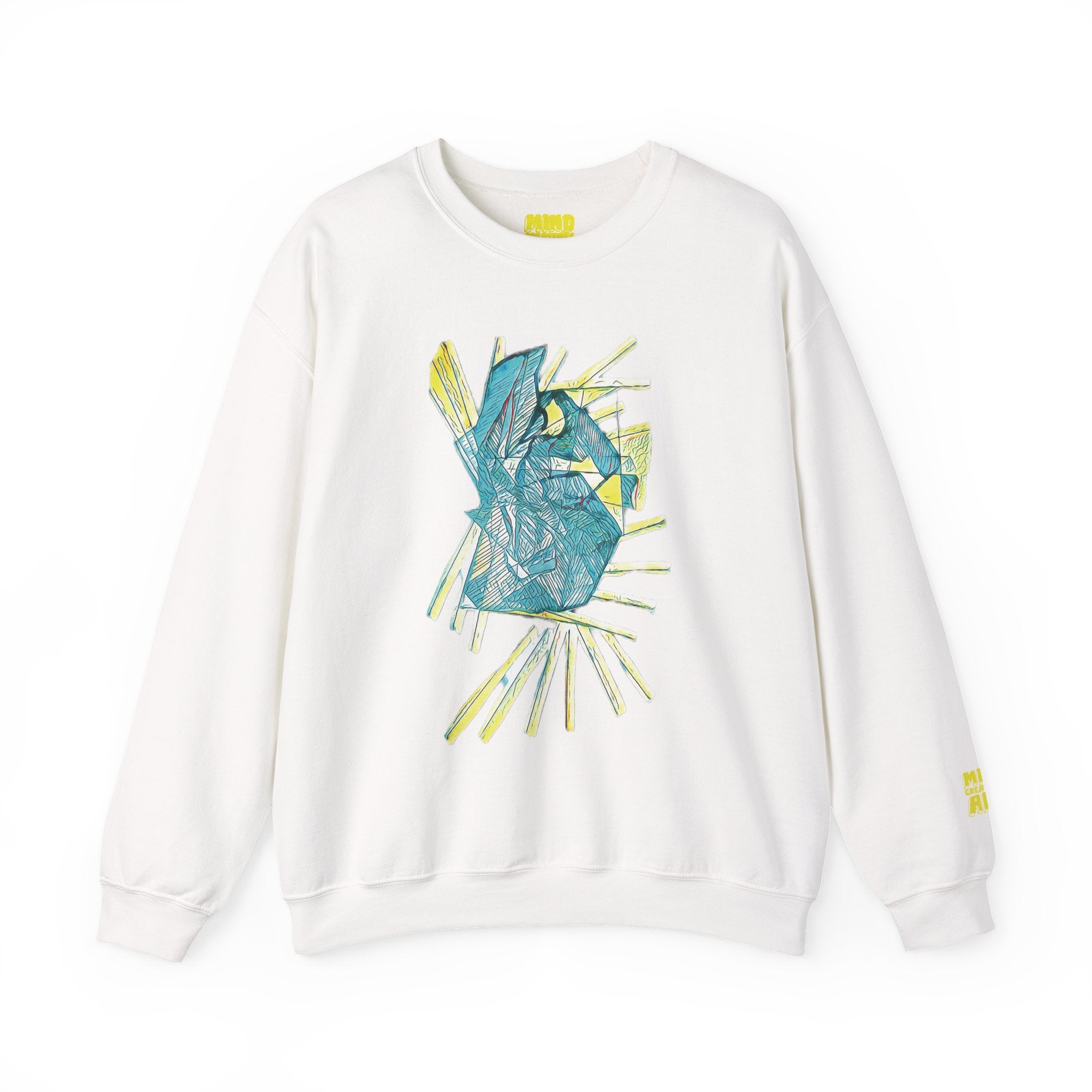 Lightspeed (Aqua) Unisex Heavy Blend™ Crewneck Sweatshirt