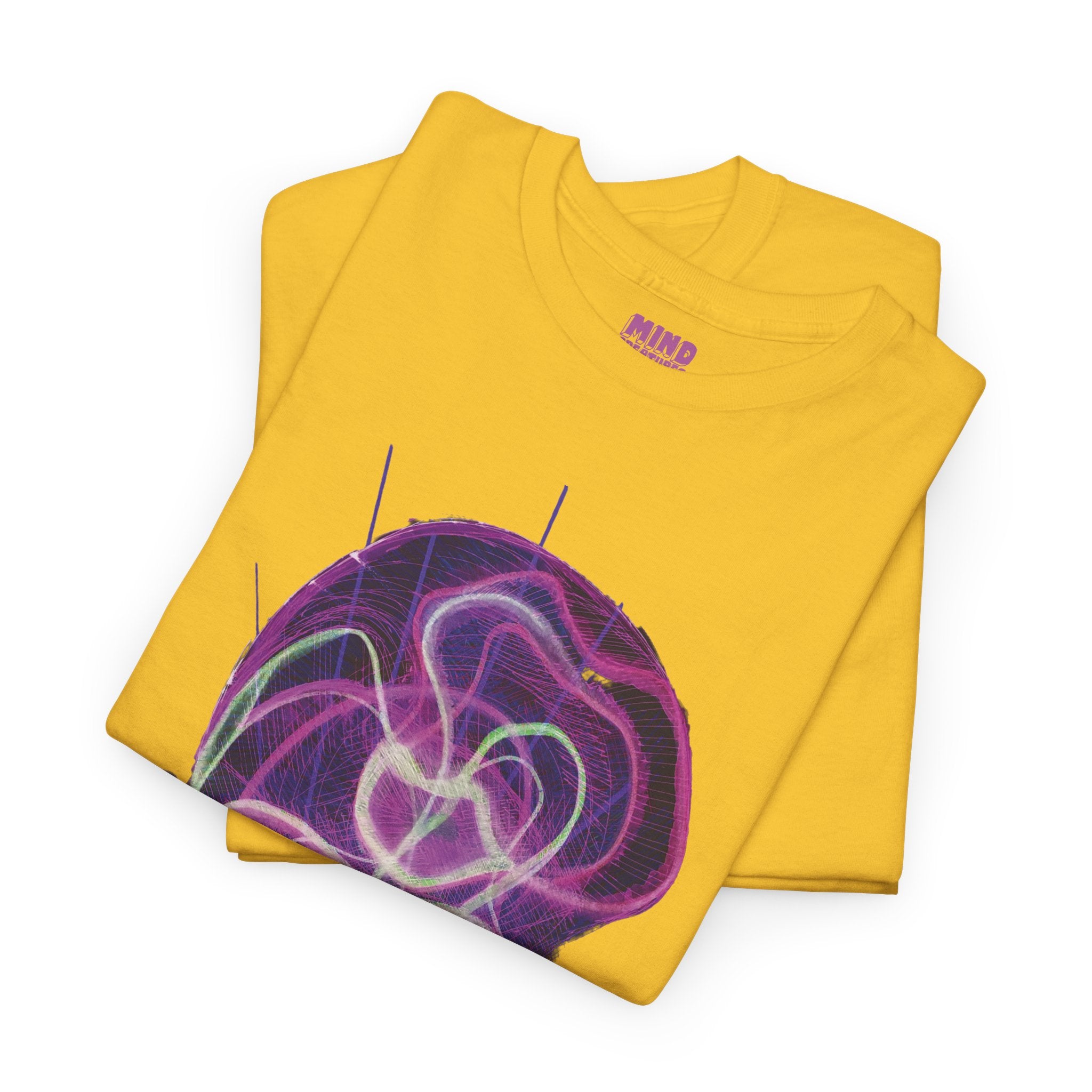 Davy Jones (Electric Purple) Unisex Heavy Cotton Tee