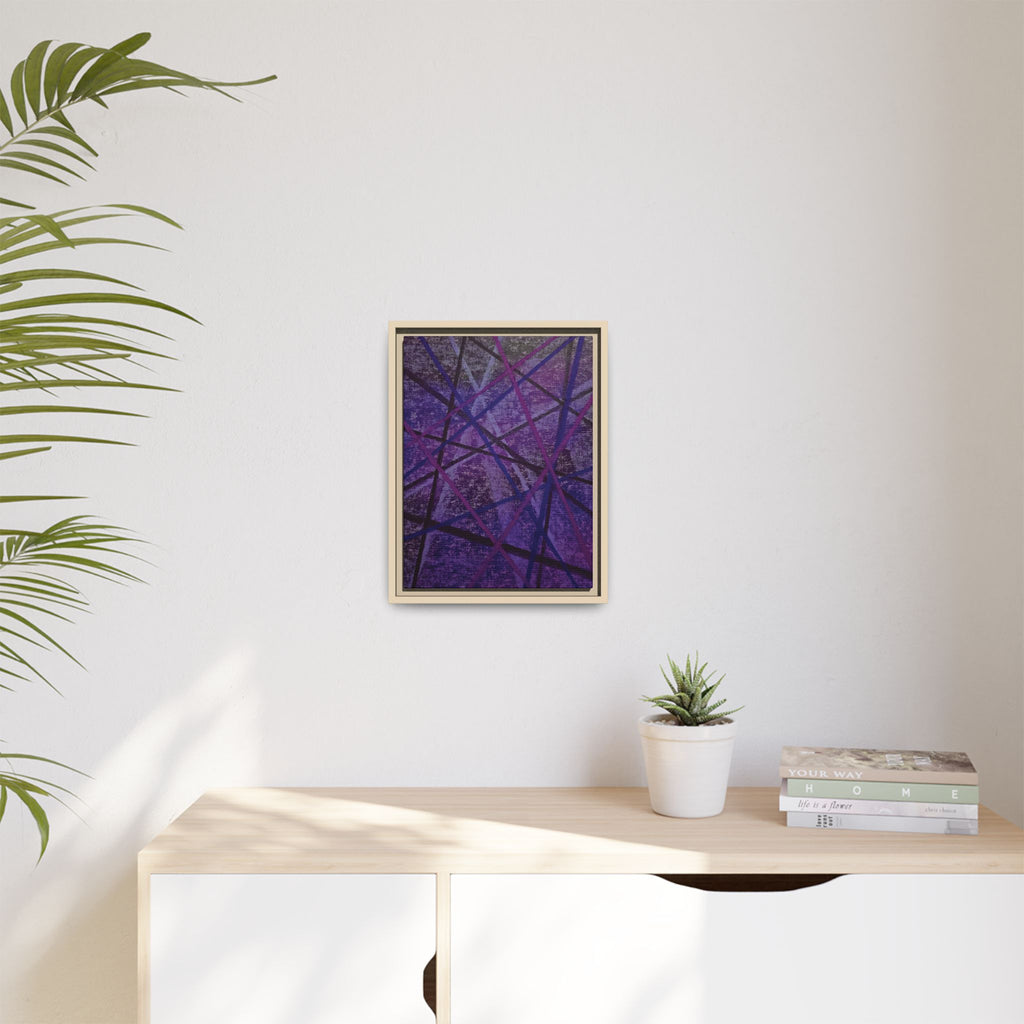 Knots (V2) Matte Canvas, Framed