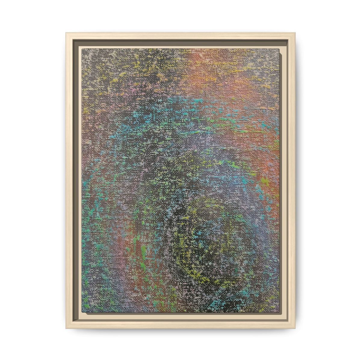 Iridescent Matte Canvas, Framed