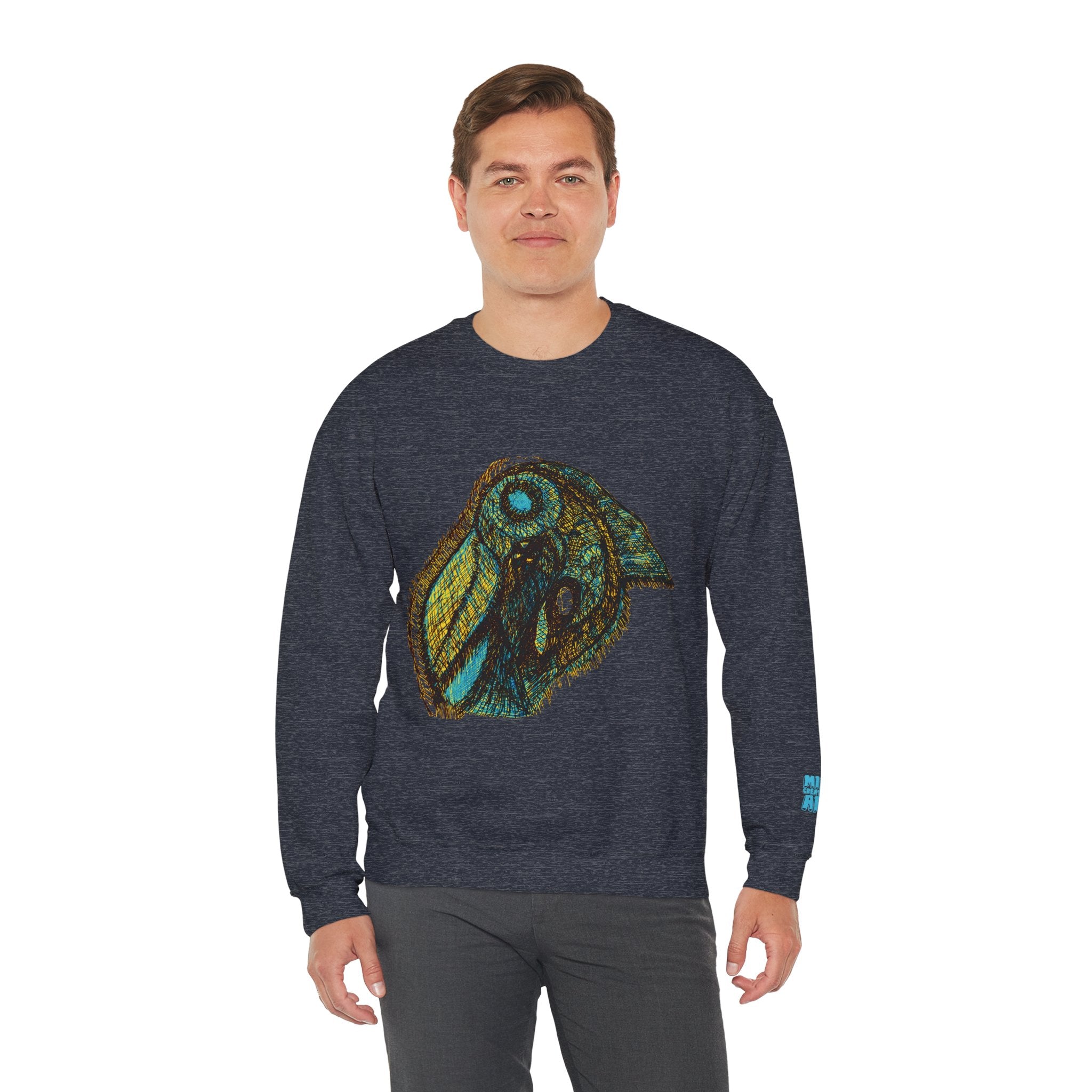 Who Are You? (Gold) Unisex Heavy Blend™ Crewneck Sweatshirt