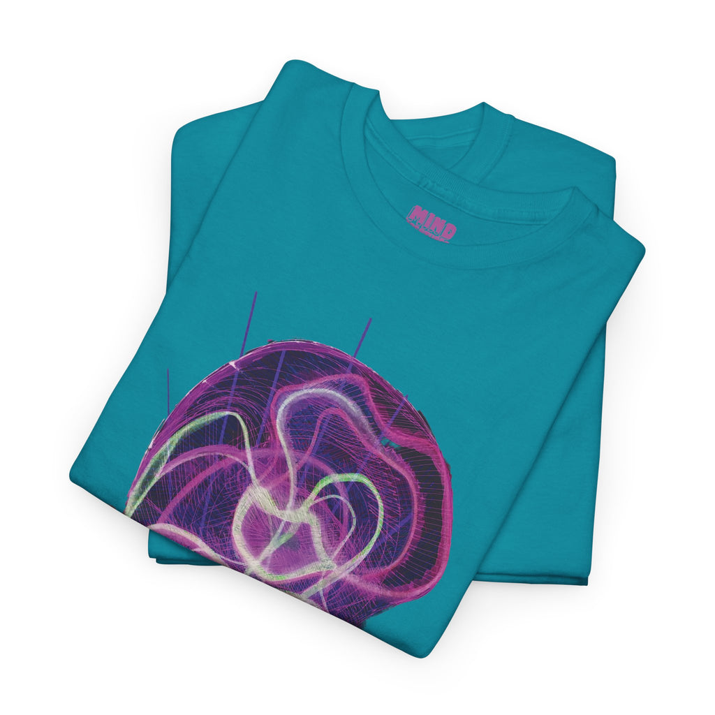 Davy Jones (Electric Purple) Unisex Heavy Cotton Tee
