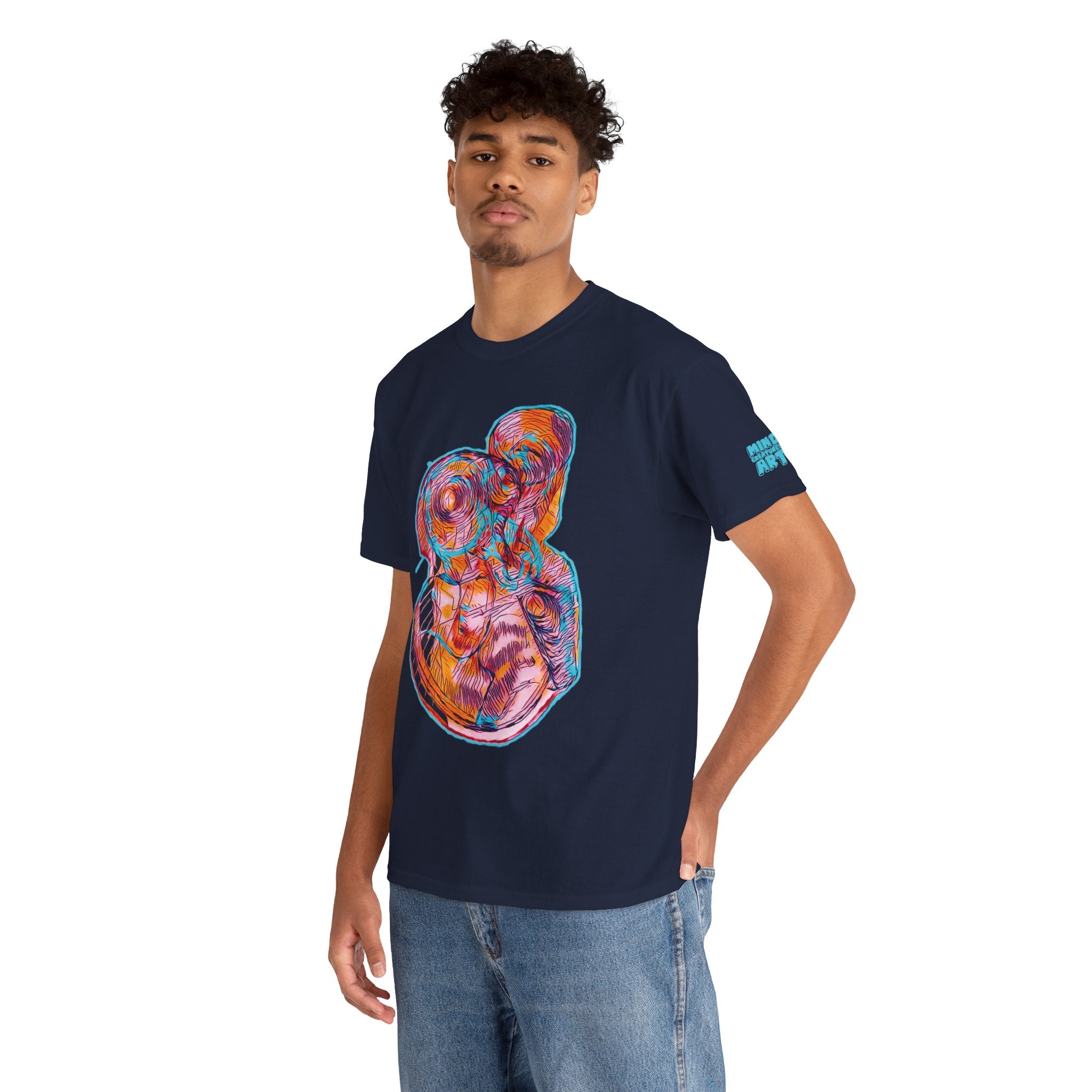 Curiosity (Pink) Unisex Heavy Cotton Tee