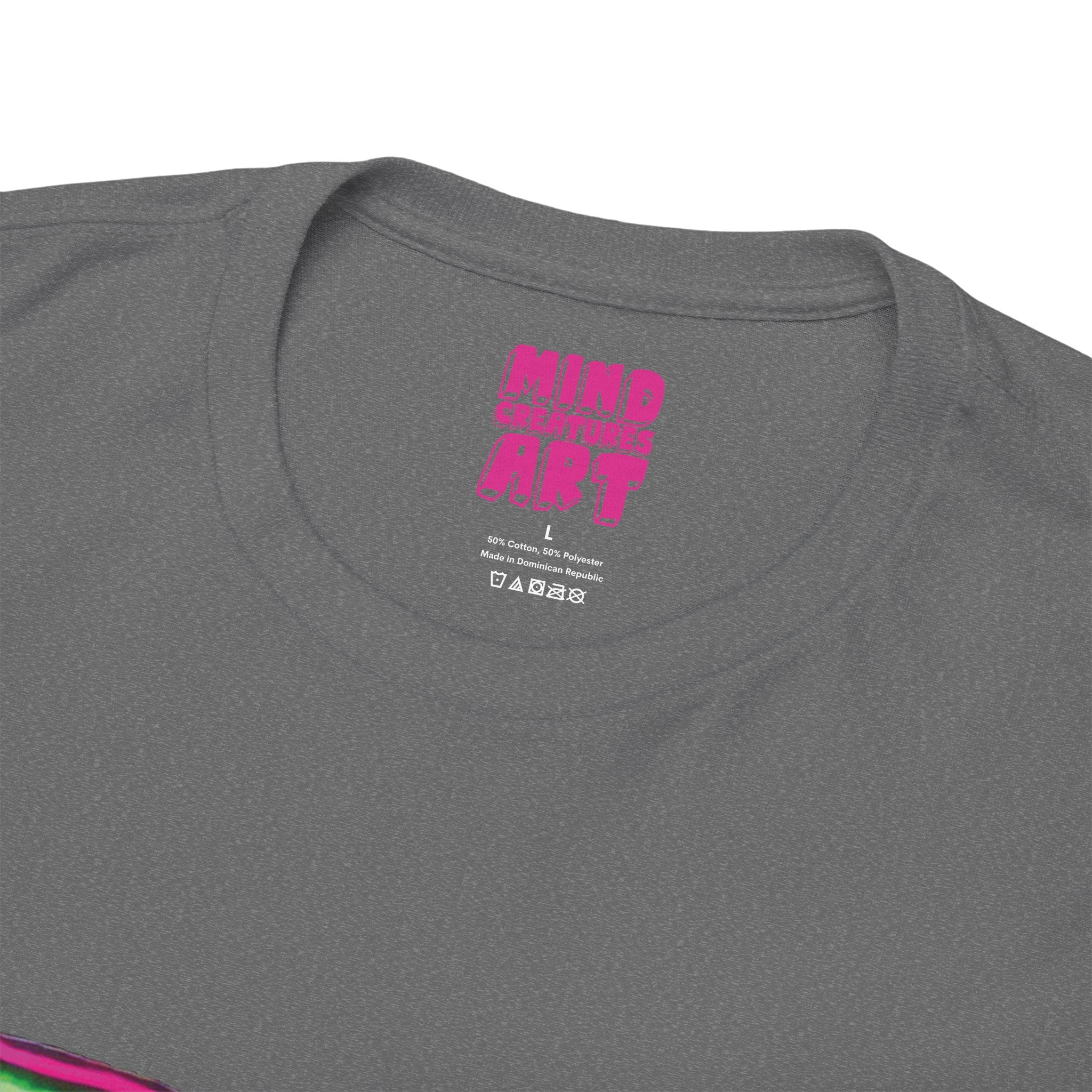 Cheshire (Pink & Green) Unisex Heavy Cotton Tee
