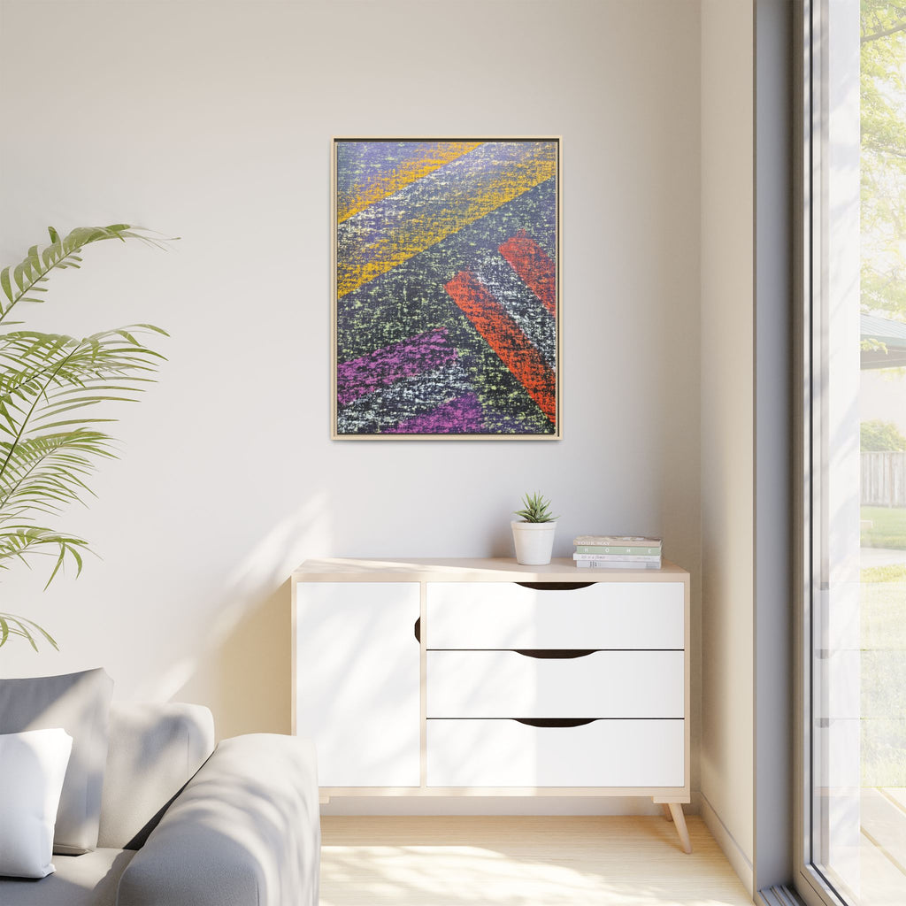 Motivation Matte Canvas, Framed