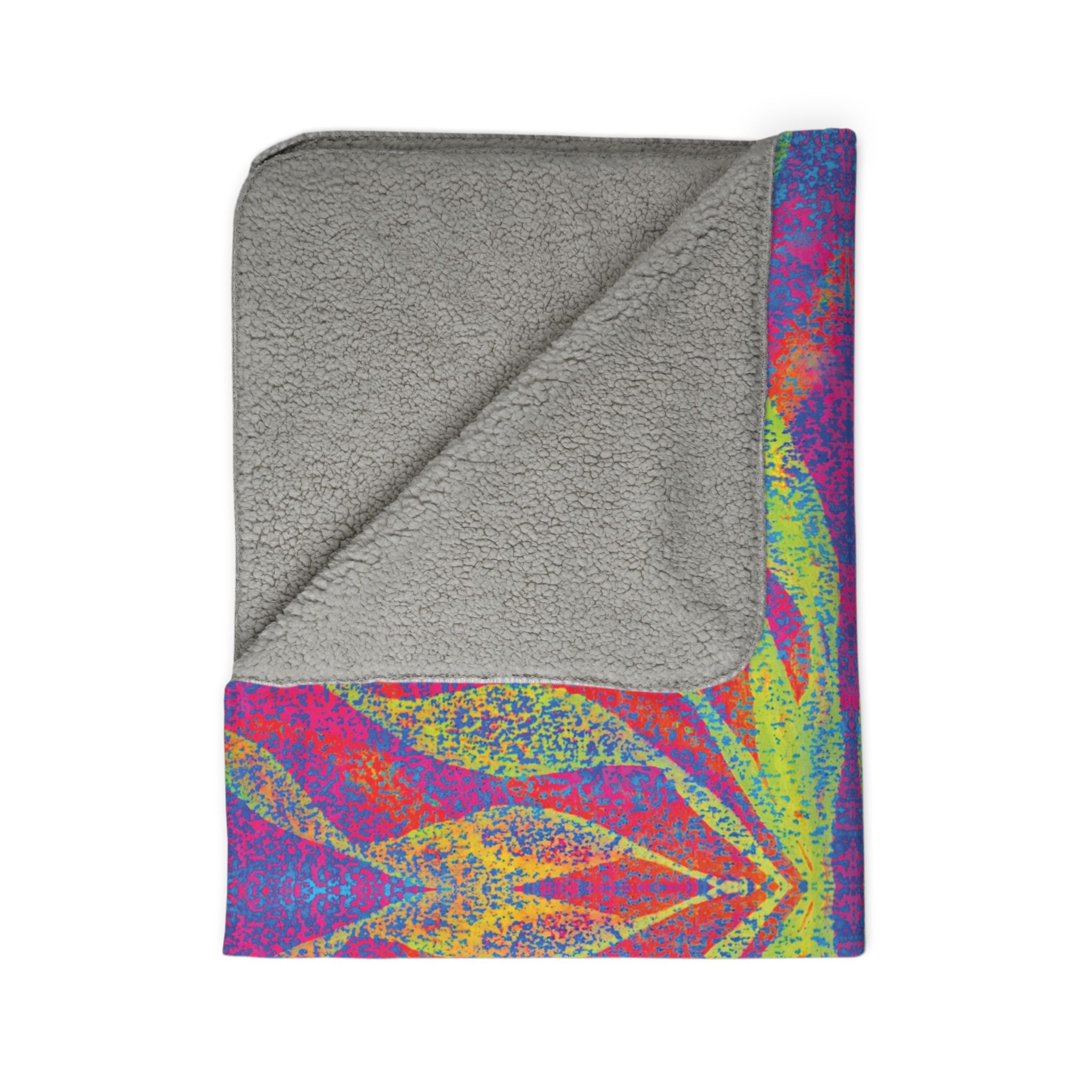 Wave (V4) Fleece Sherpa Blanket