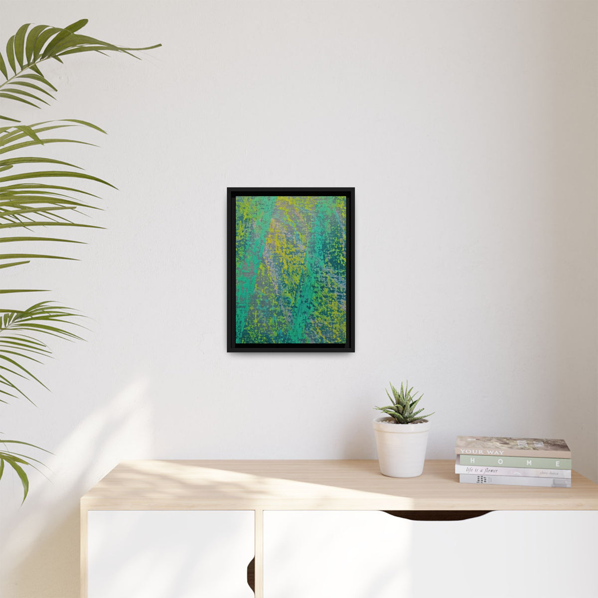 Spring Matte Canvas, Framed