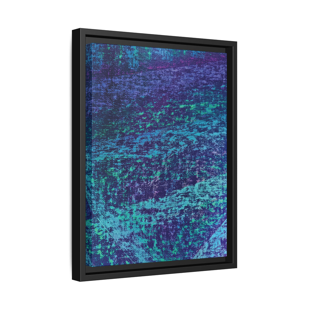 Lagoon Matte Canvas, Framed