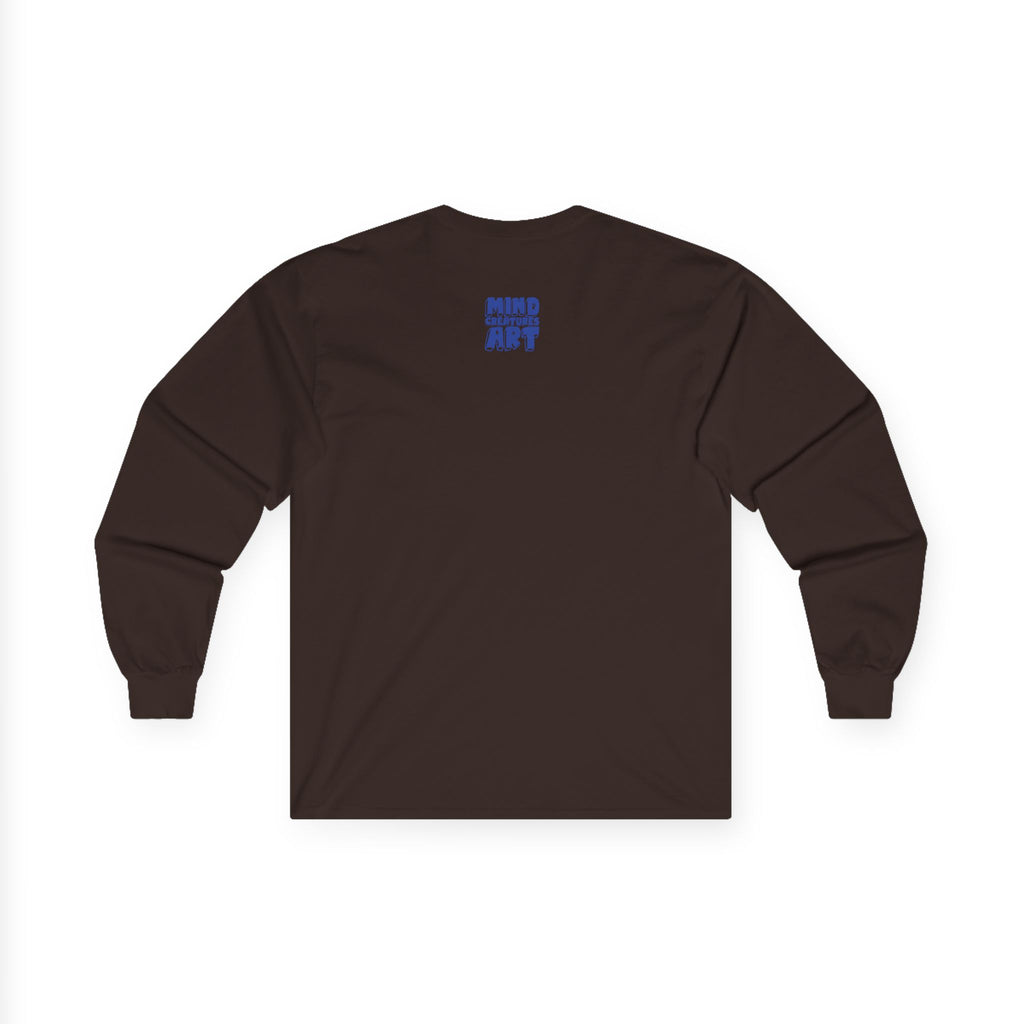 Who Are You? (Blue) Unisex Ultra Cotton Long Sleeve Tee