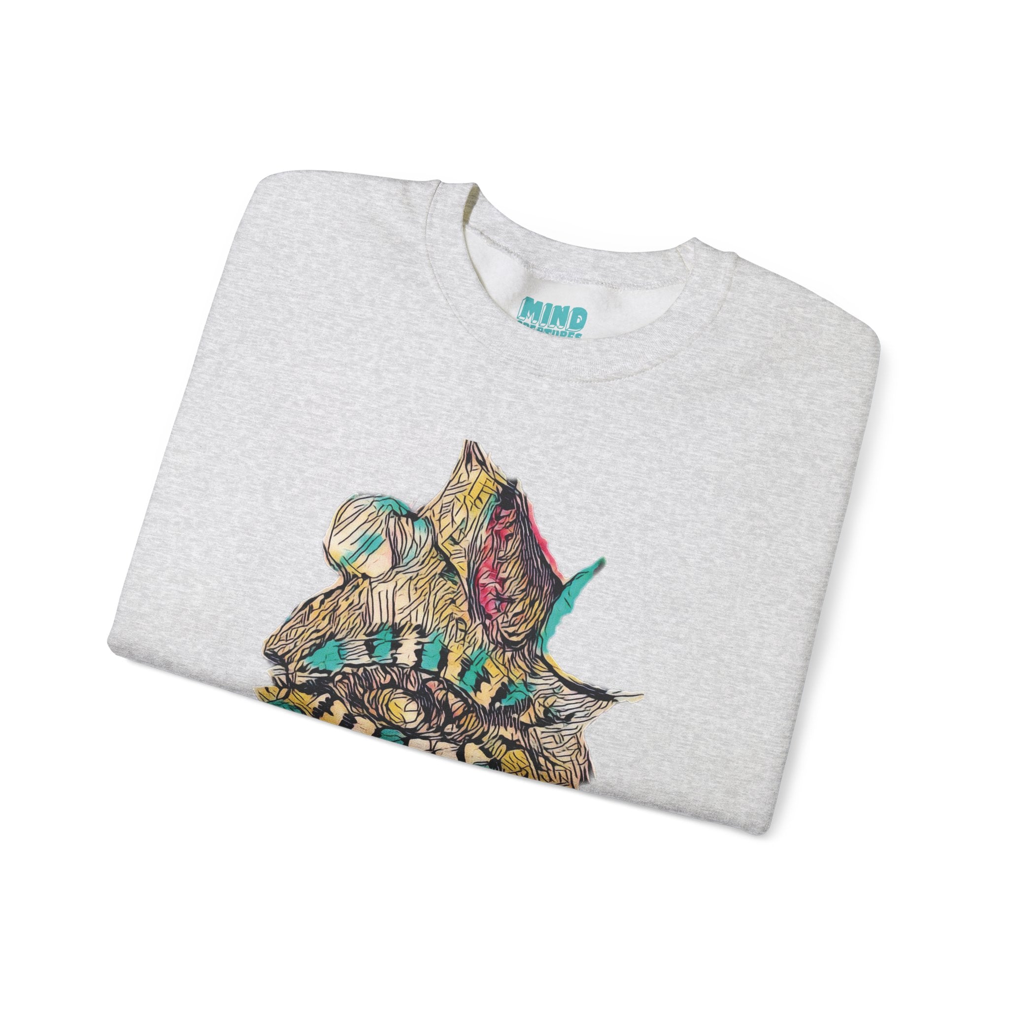 Hypnagogic (Gold) Unisex Heavy Blend™ Crewneck Sweatshirt