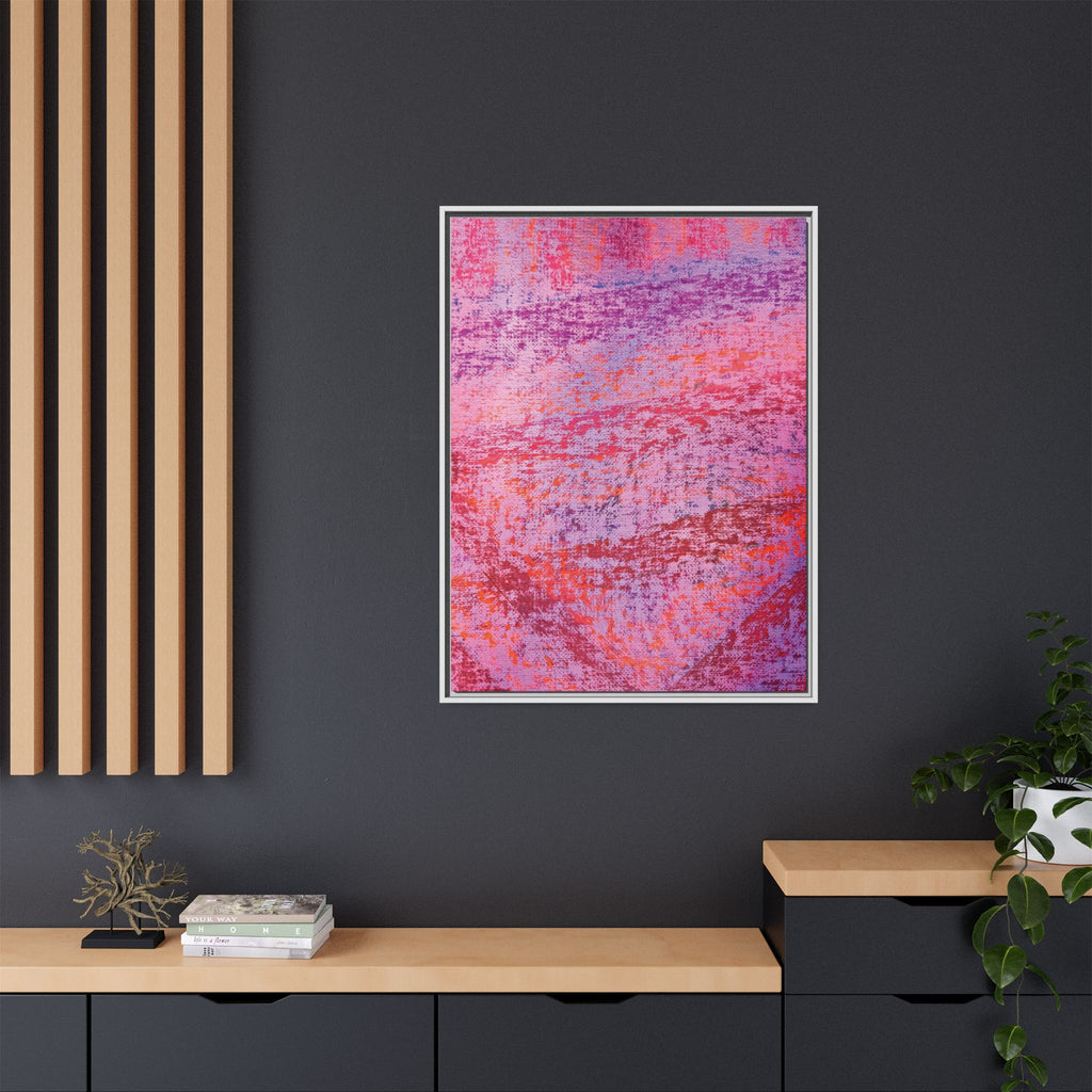 Lagoon (V4) Matte Canvas, Framed
