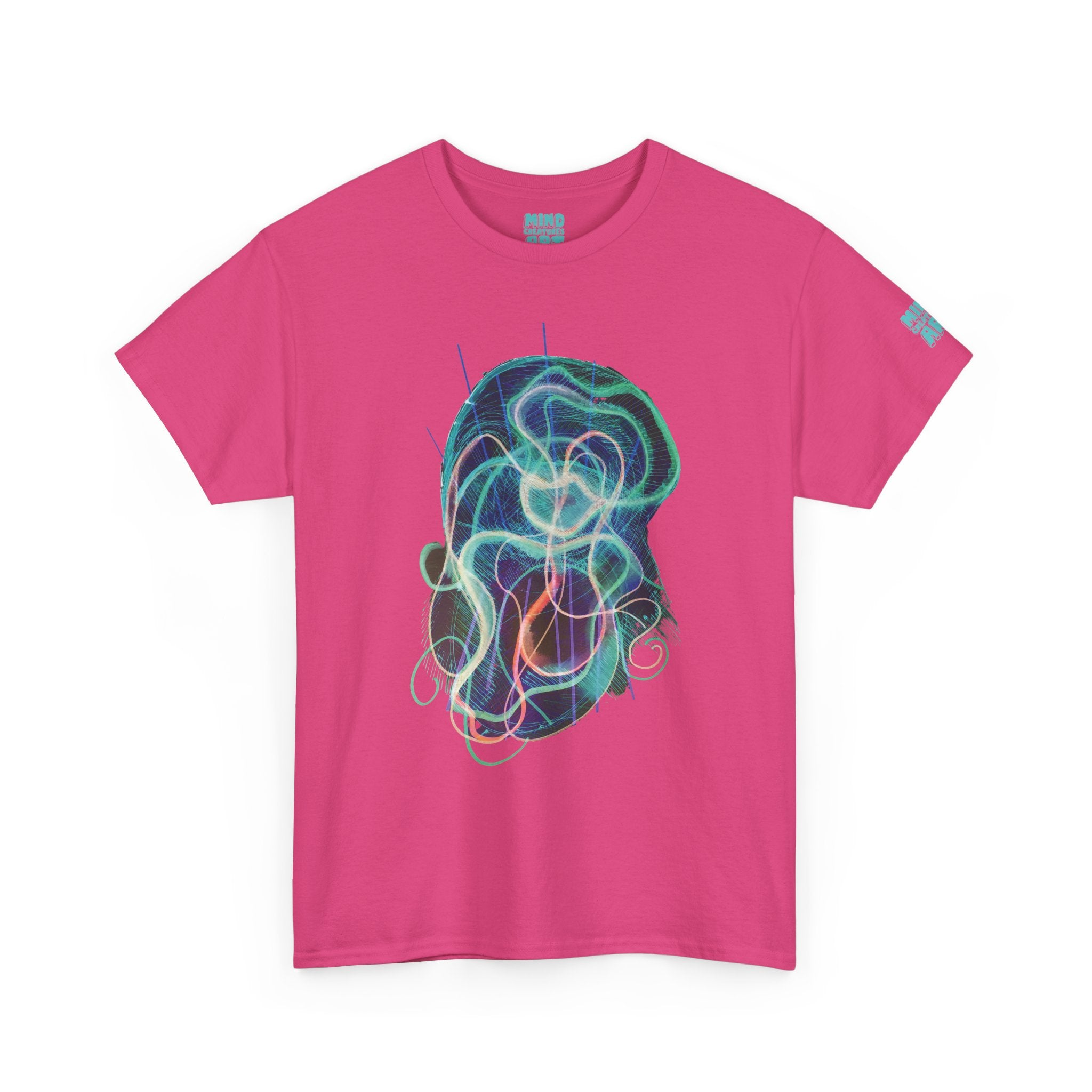 Davy Jones (Electric Teal) Unisex Heavy Cotton Tee