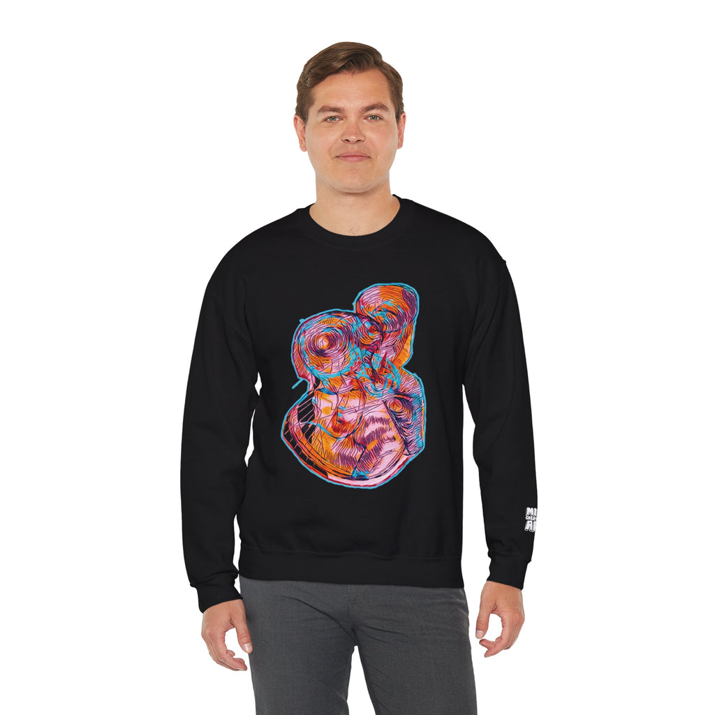 Curiosity (Pink) Unisex Heavy Blend™ Crewneck Sweatshirt