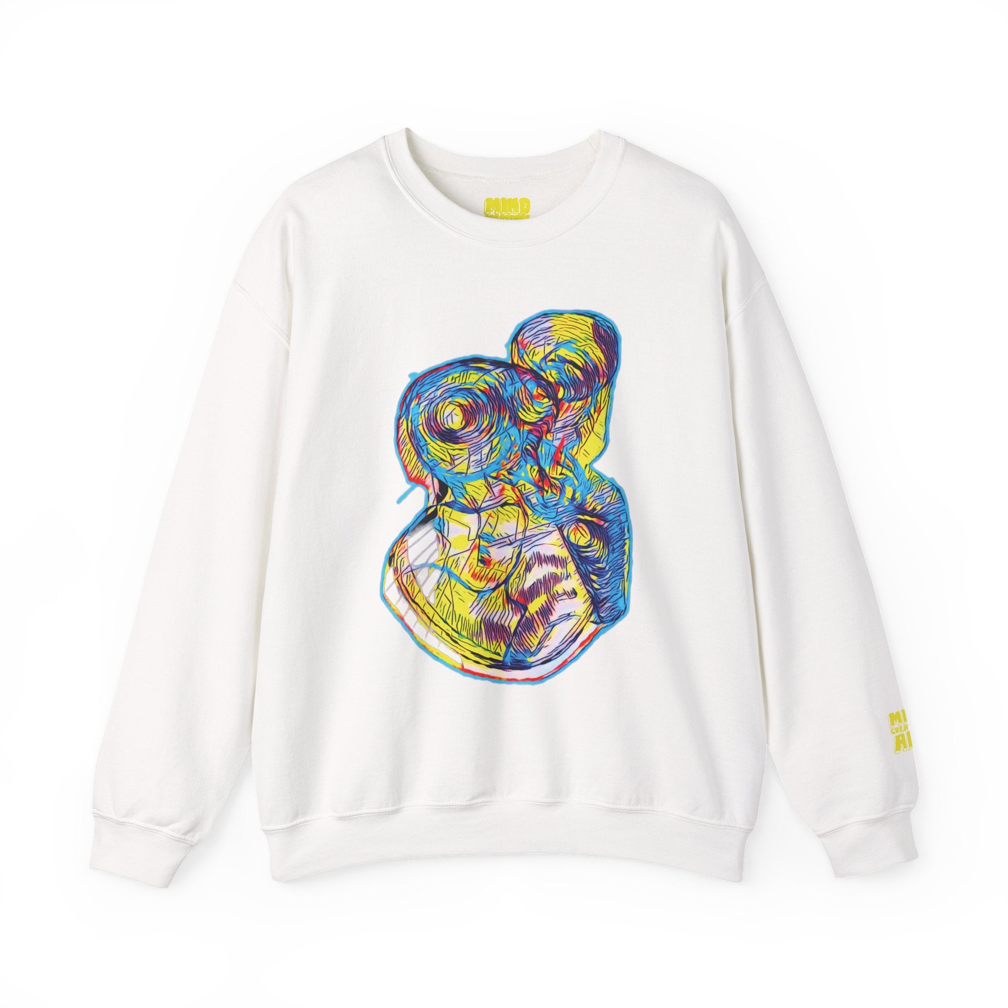 Curiosity (Neon) Unisex Heavy Blend™ Crewneck Sweatshirt