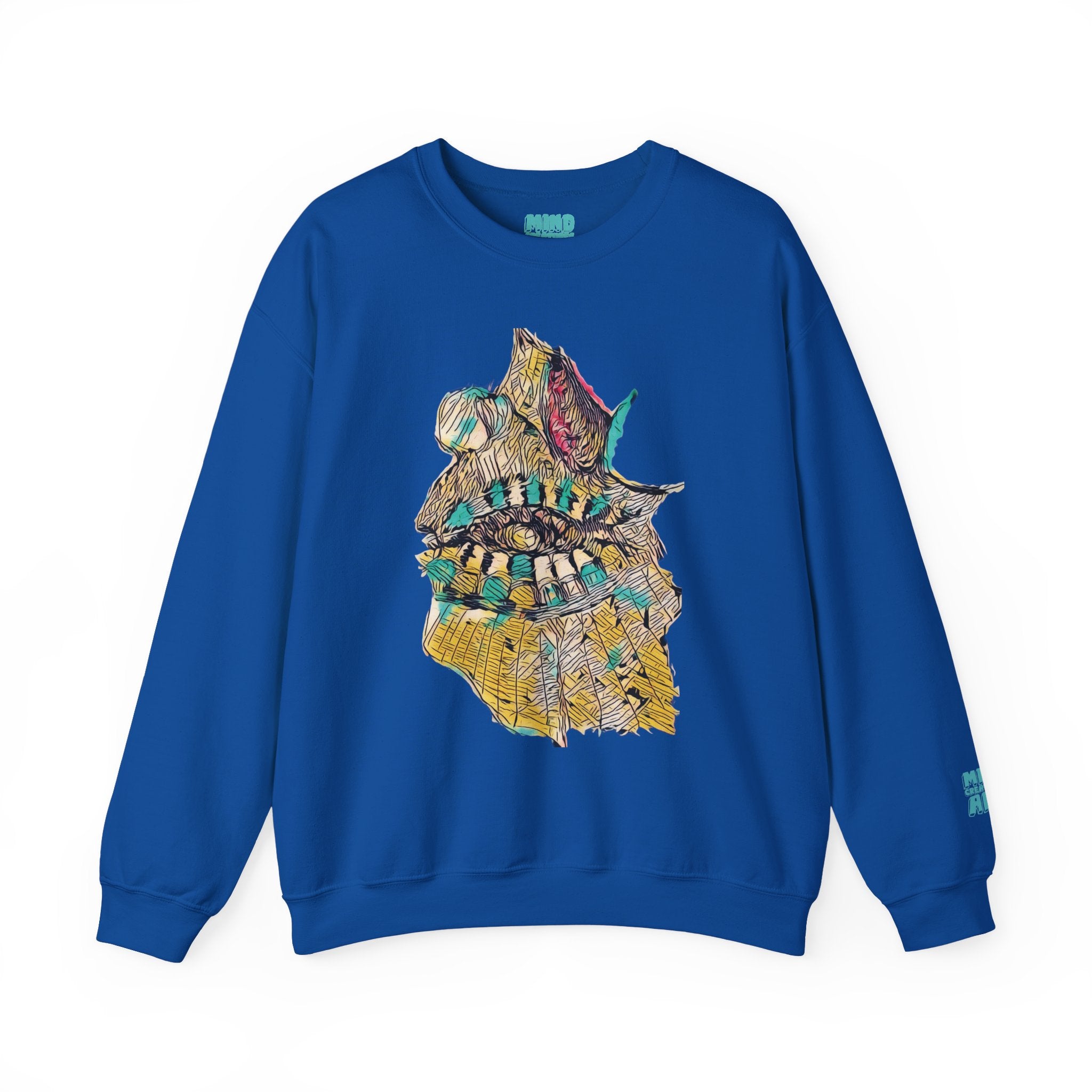 Hypnagogic (Gold) Unisex Heavy Blend™ Crewneck Sweatshirt