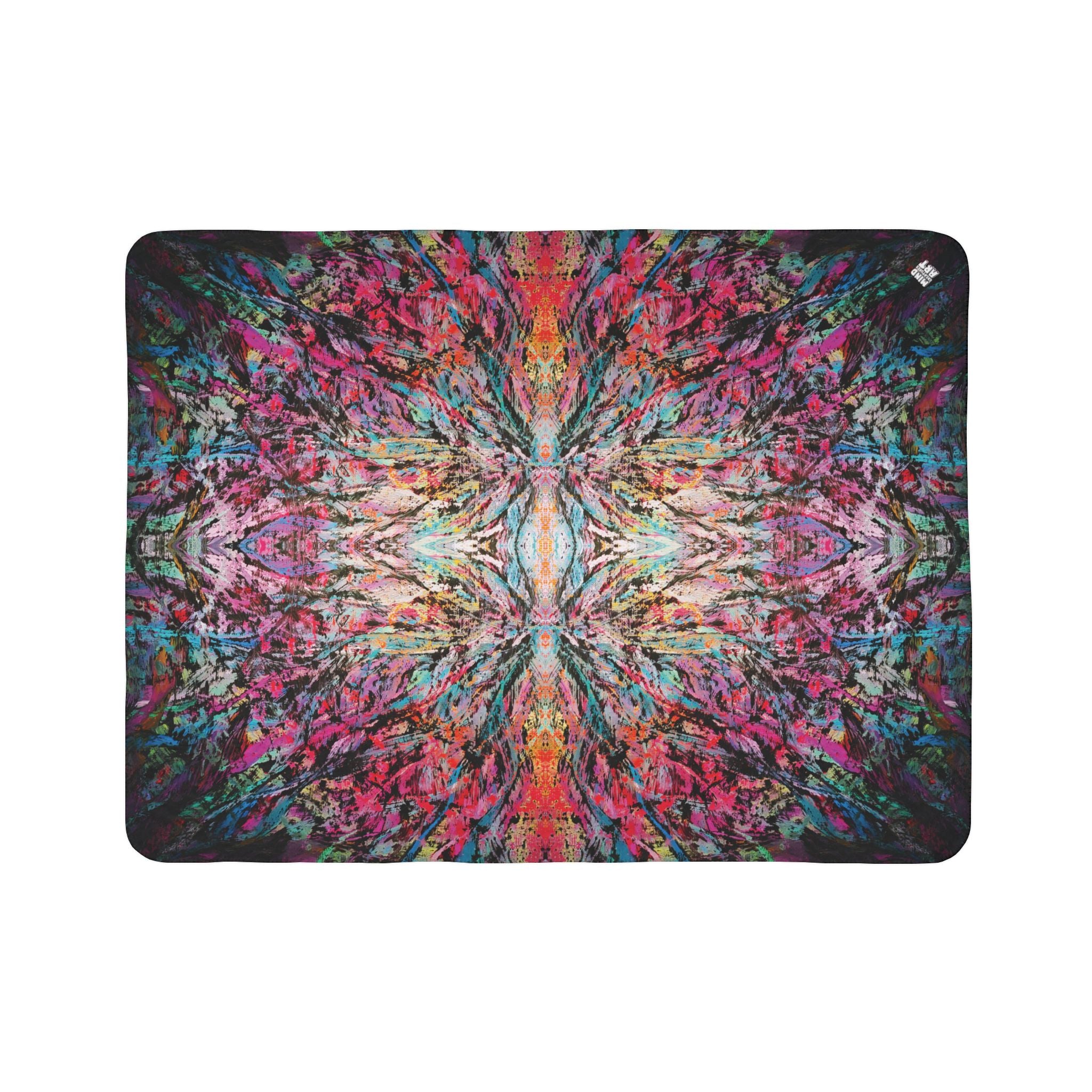 Thunder (Mirror) Fleece Sherpa Blanket
