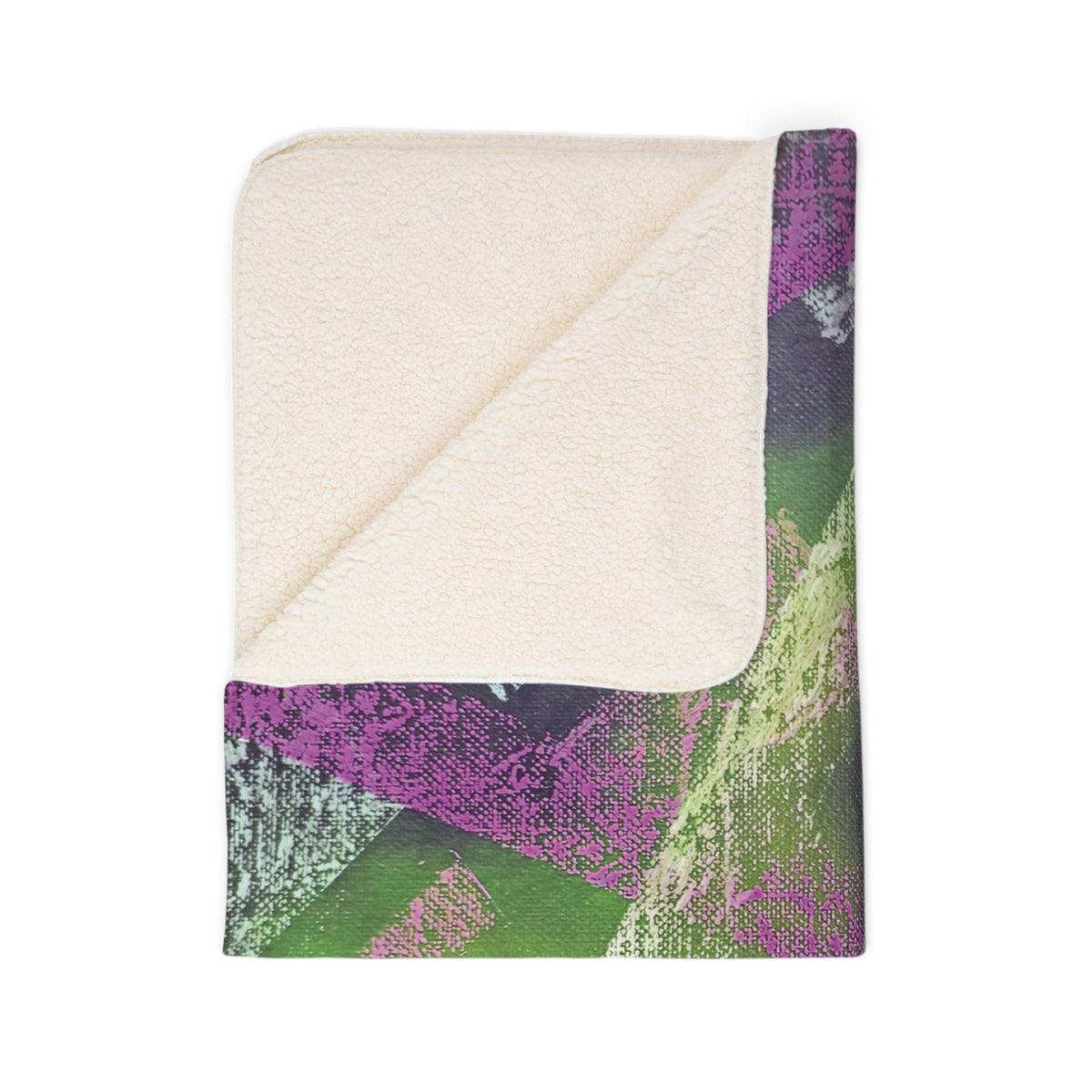 Believe (V4) Fleece Sherpa Blanket