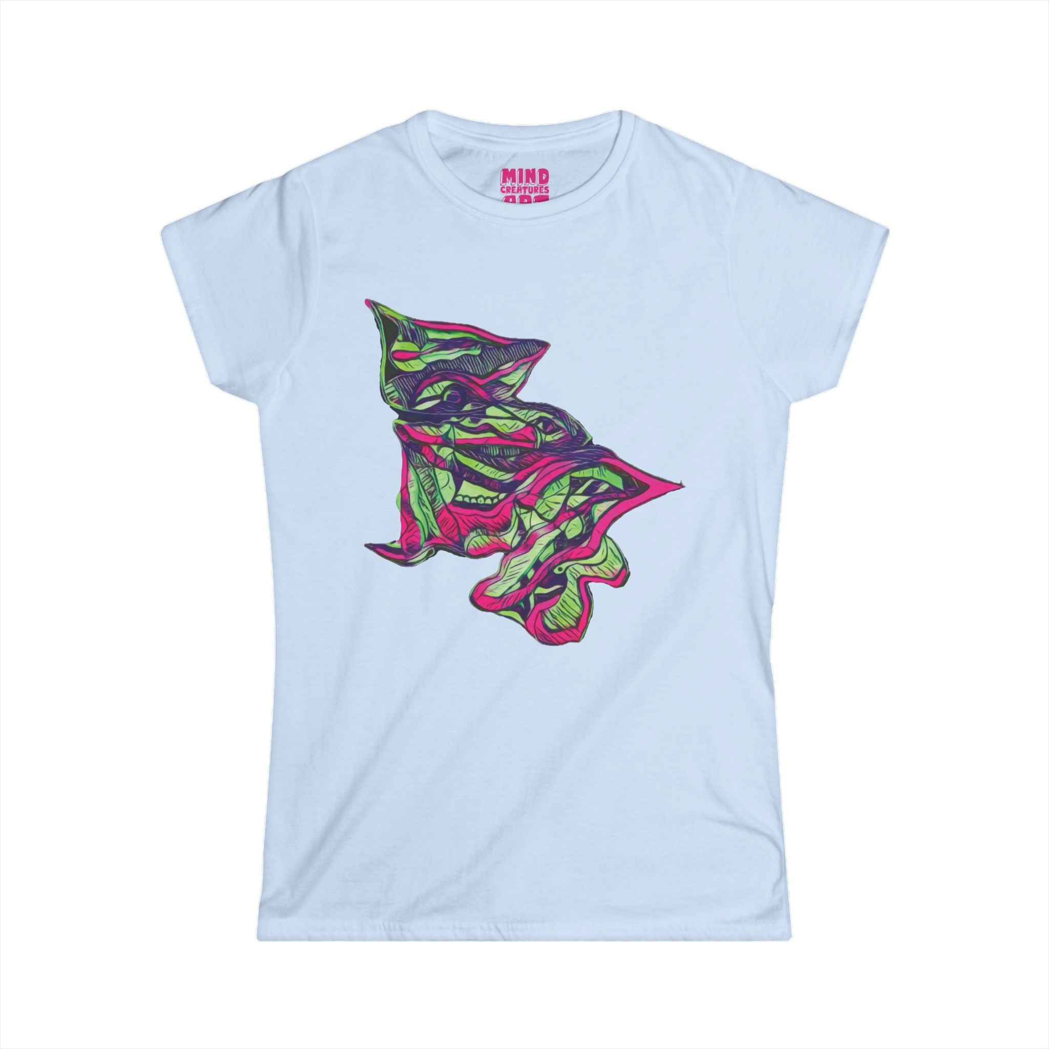 Cheshire (Pink & Green) Women's Softstyle Tee