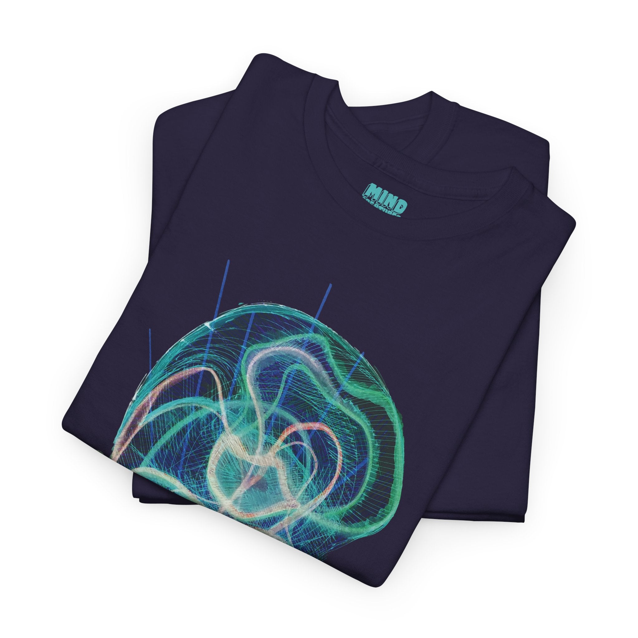 Davy Jones (Electric Teal) Unisex Heavy Cotton Tee