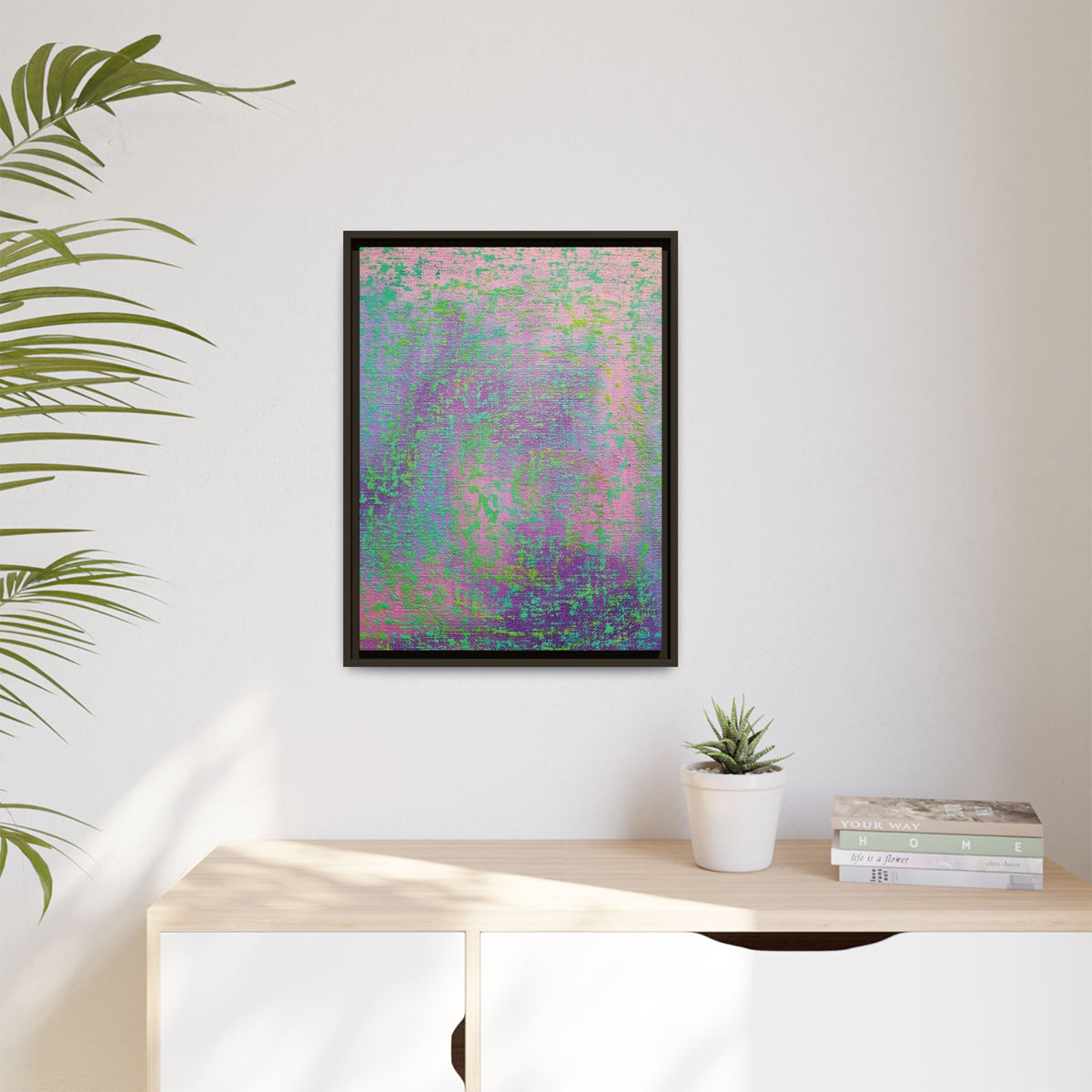 Unicorn Matte Canvas, Framed